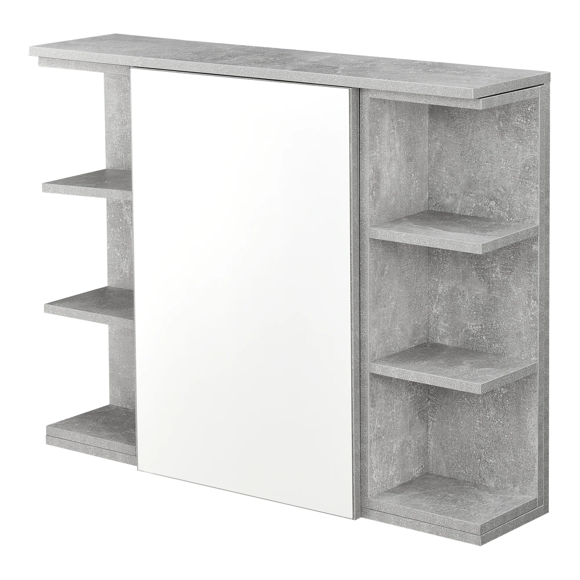 Badezimmerschrank Harstad 64x80x20 cm versch Farben en.casa - Image 4