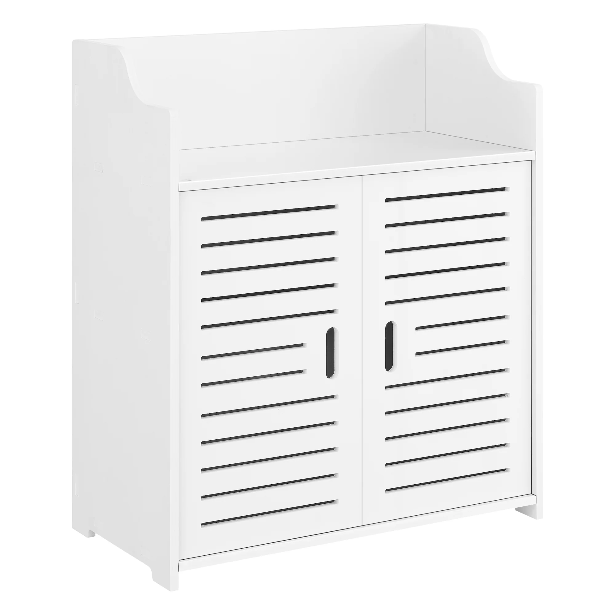 Badezimmerschrank Trosa 72x60x32 cm WPC en.casa - Image 2