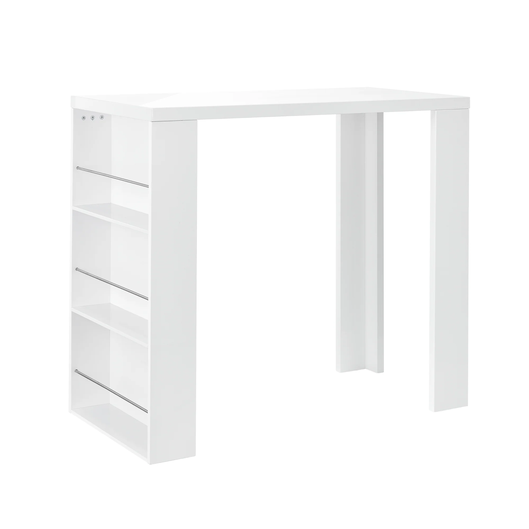 Bartheke Bonn mit 3 Fächer 117x57x107cm [en.casa] - Image 3