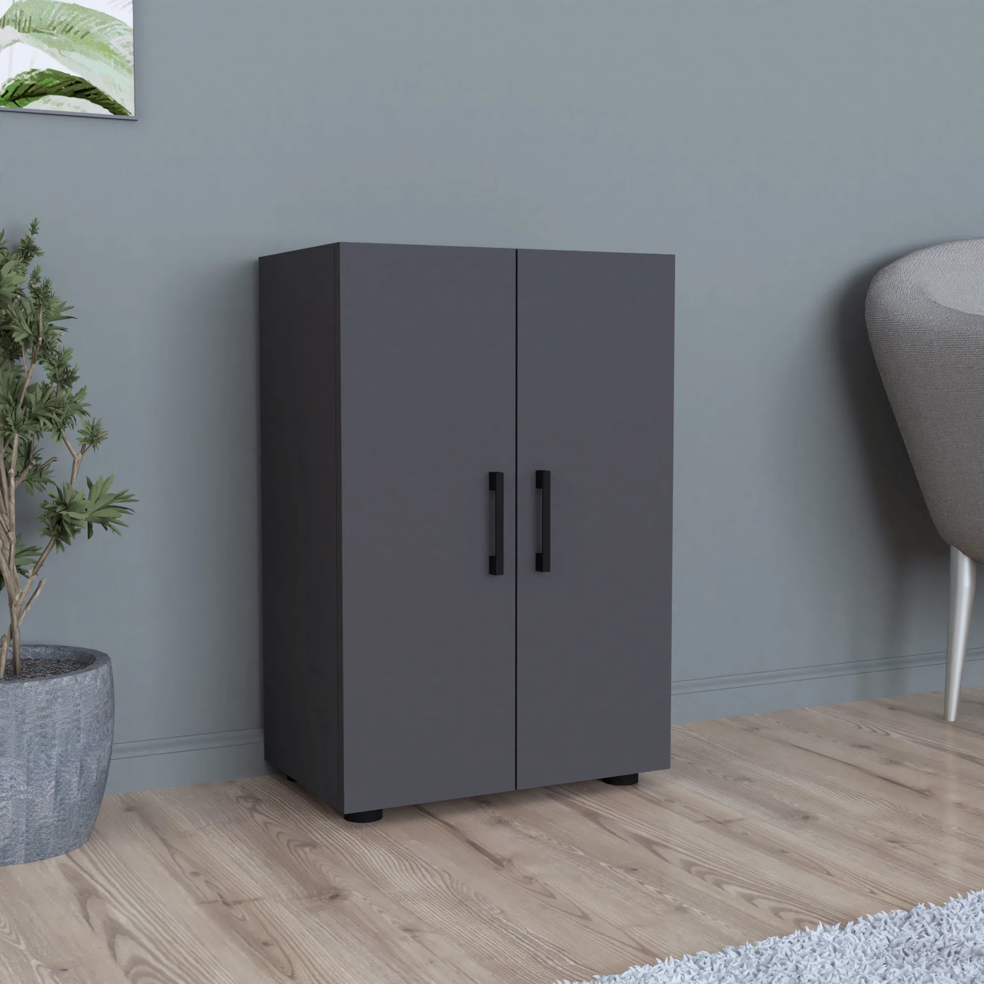Beistellschrank Åsnes in verschiedenen Farben und Größen [en.casa] - Image 2