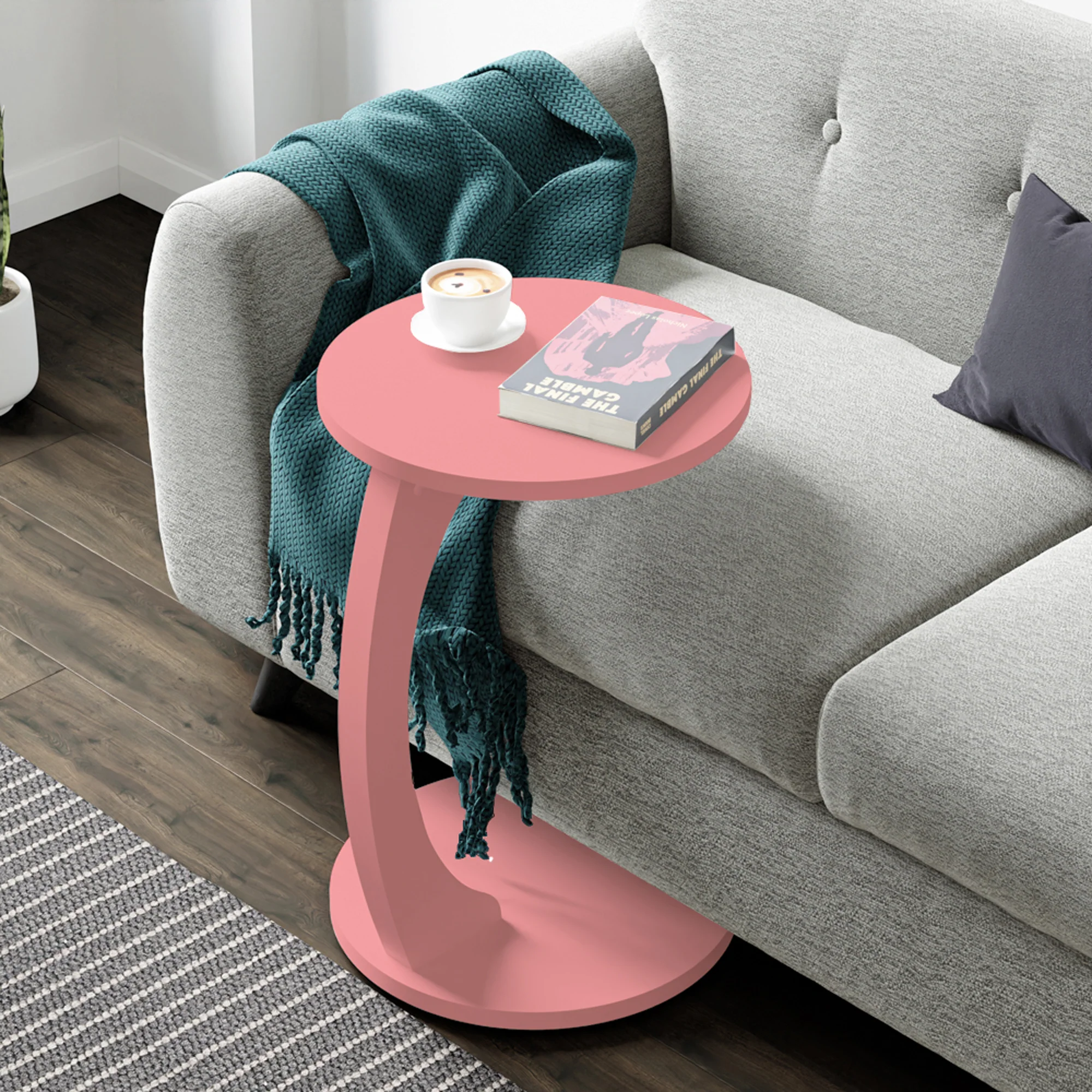 Beistelltisch Holeby 56 x Ø 38 cm [en.casa] - Image 5