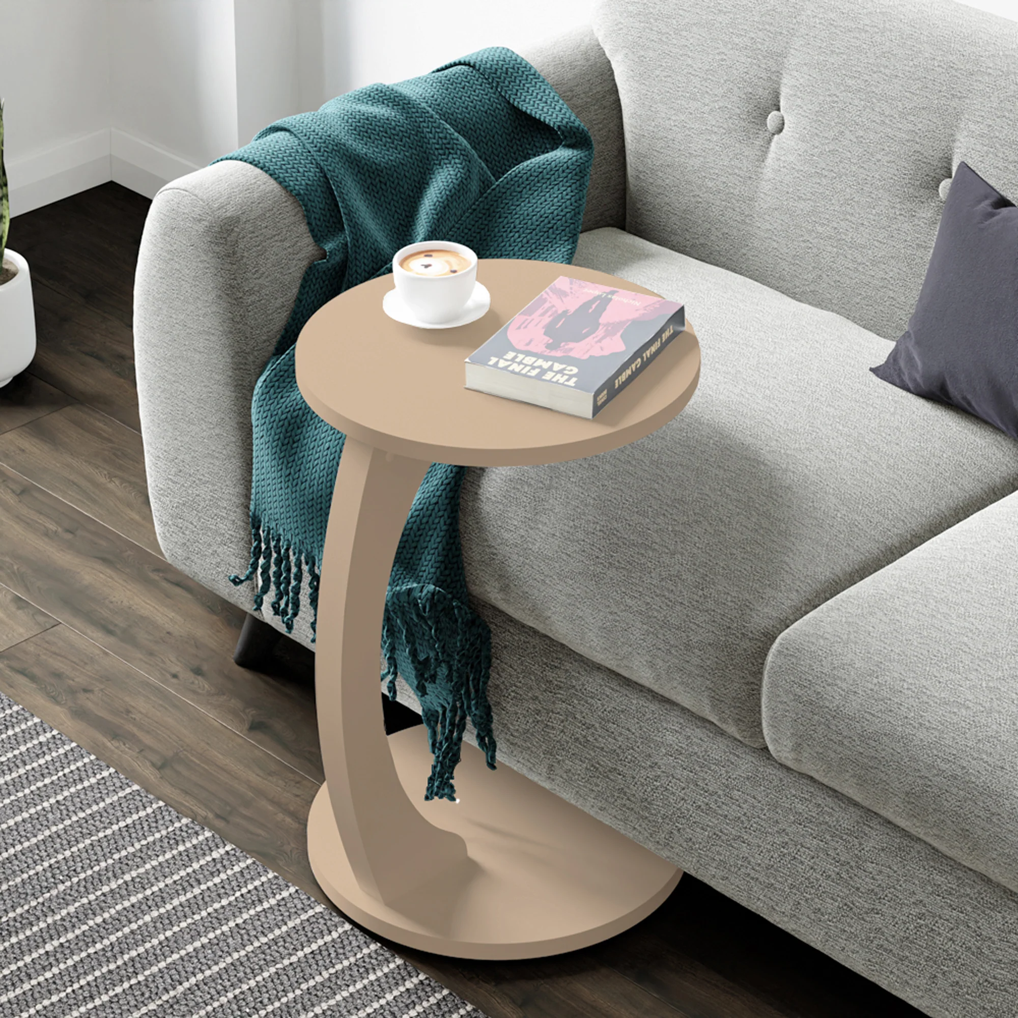 Beistelltisch Holeby 56 x Ø 38 cm [en.casa] - Image 6