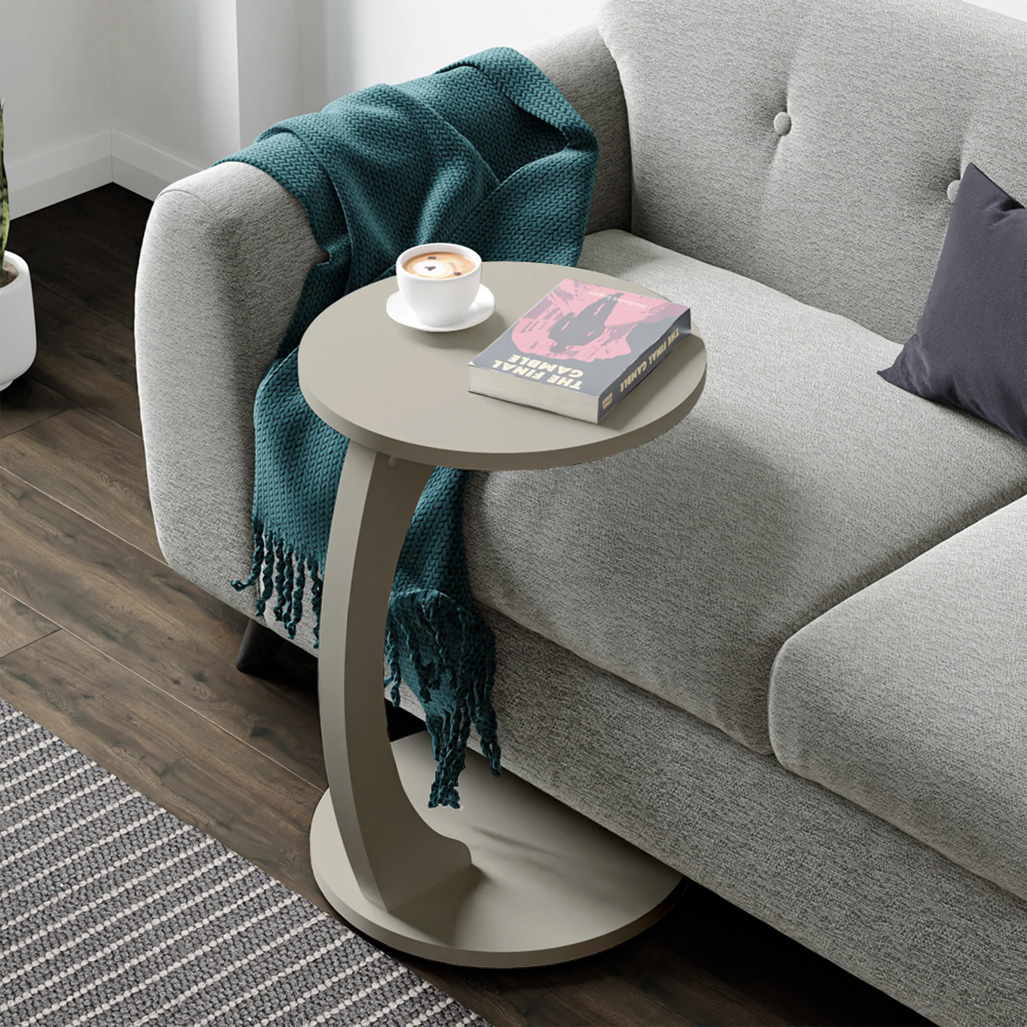 Beistelltisch Holeby 56 x Ø 38 cm [en.casa] - Image 7