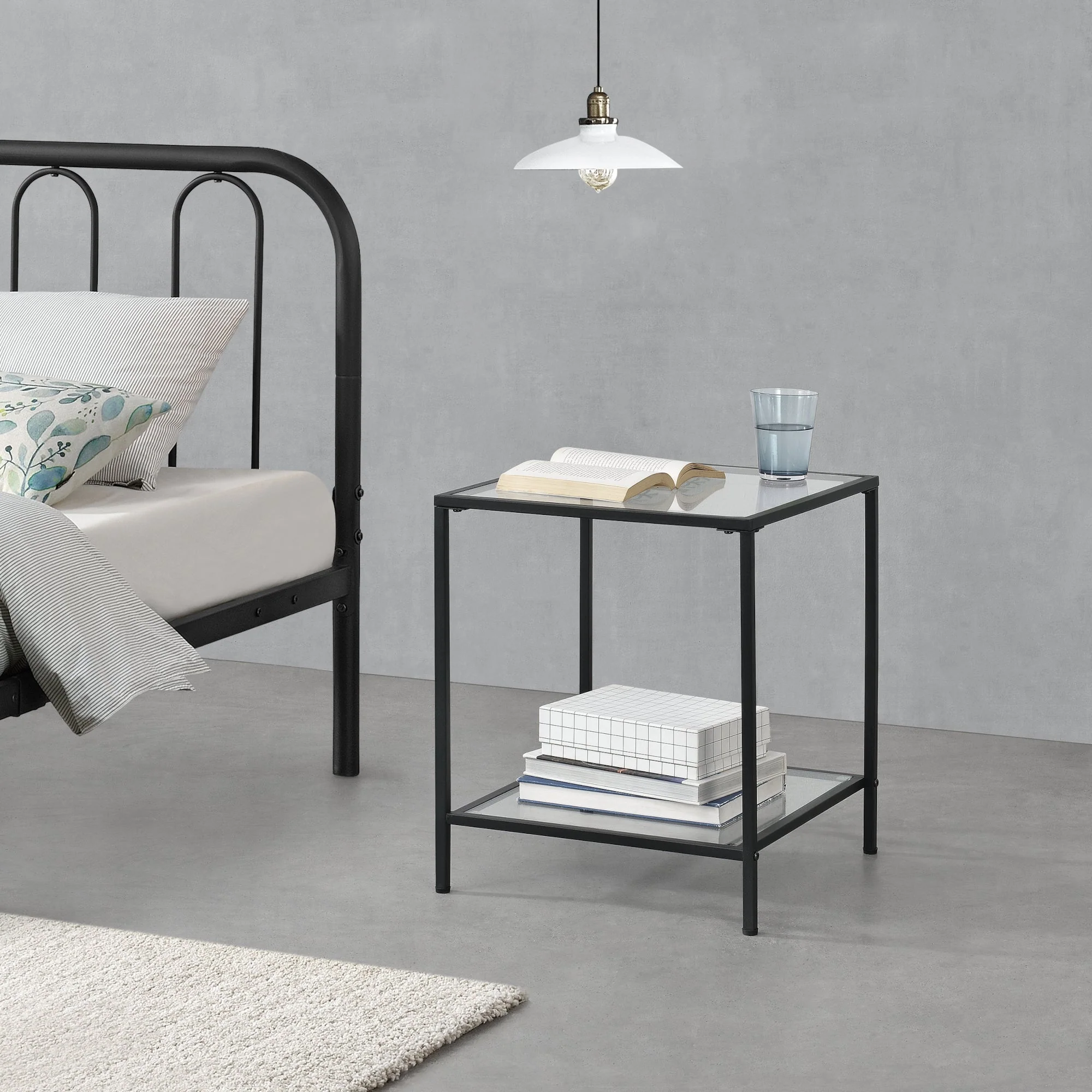 Beistelltisch Norrtälje - 55x45x45cm en.casa - Image 2