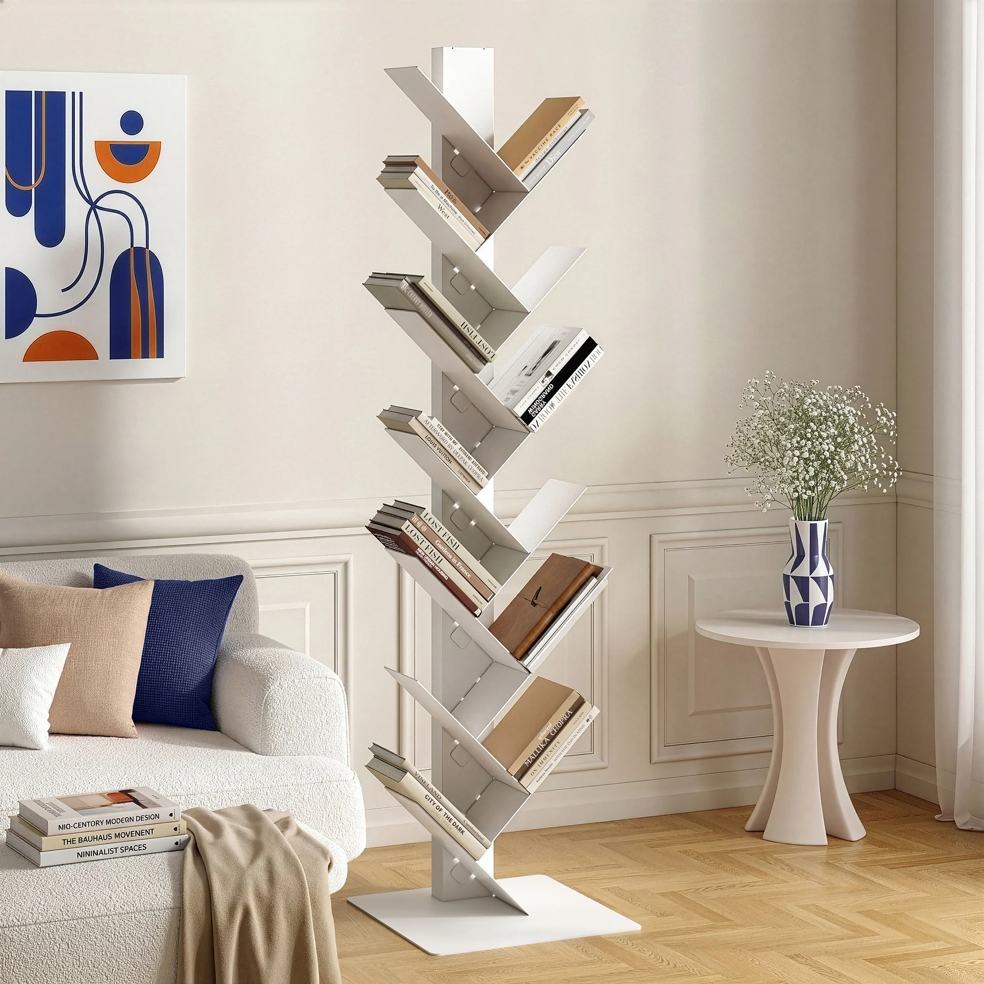 Bücherregal Eksjö Baumform [en.casa] - Image 4