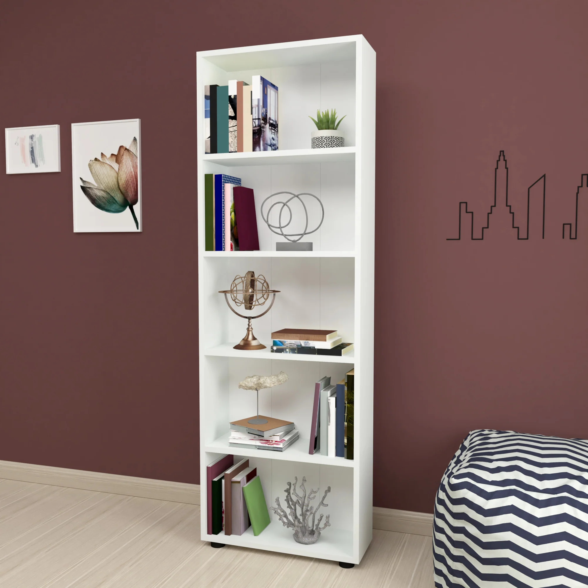 Bücherregal Vara in versch. Größen und Farben [en.casa] - Image 14