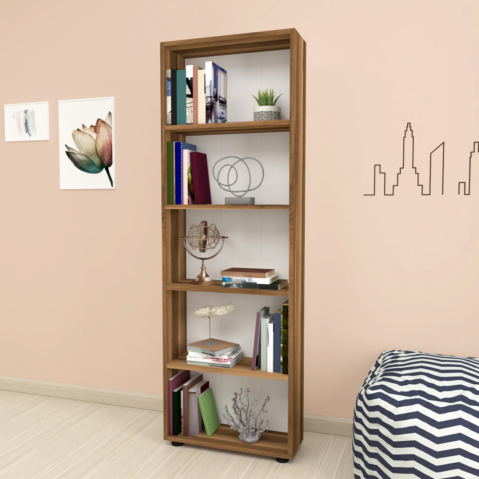 Bücherregal Vara in versch. Größen und Farben [en.casa] - Image 8