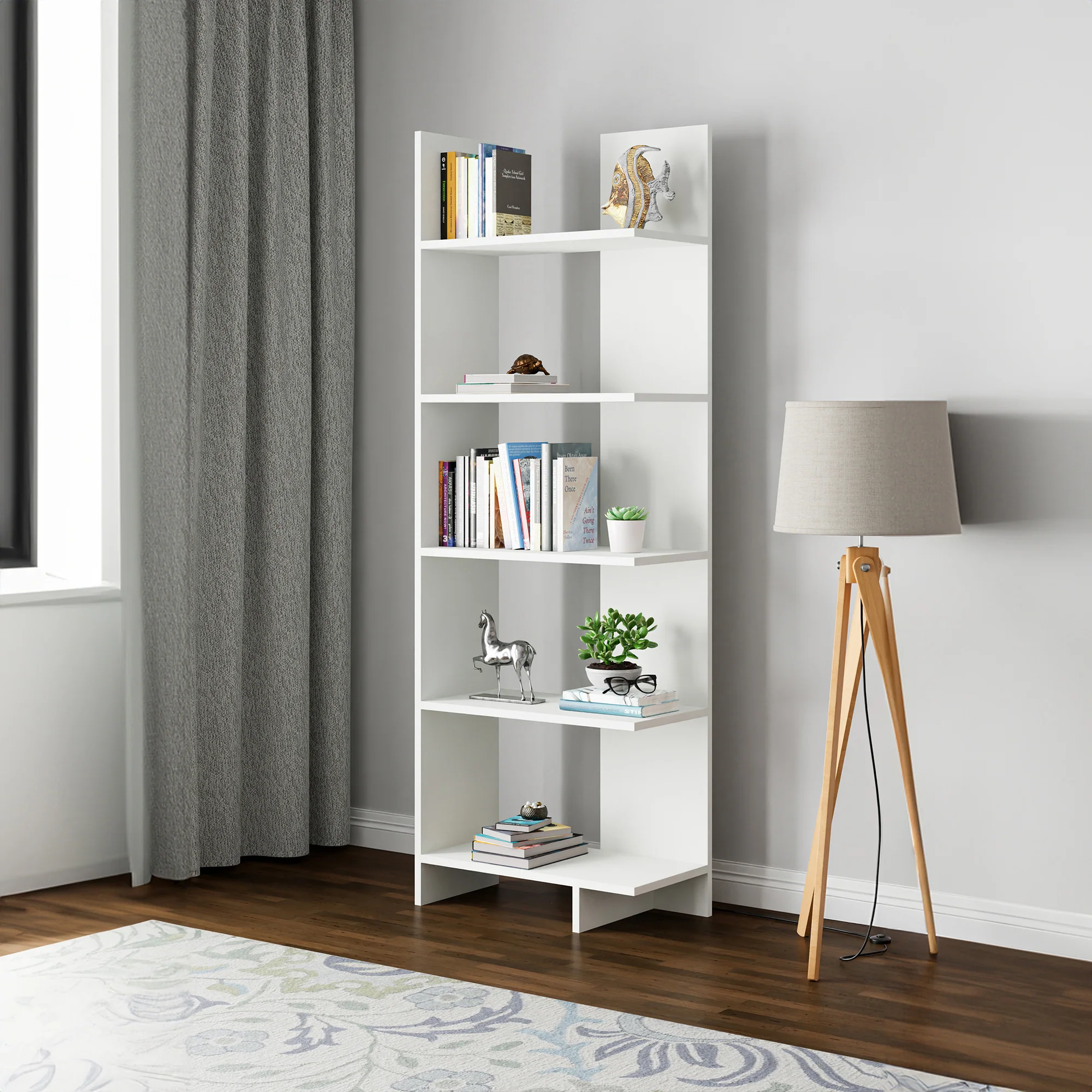 Bücherregal Vireftere 176x62x29 cm [en.casa] - Image 3