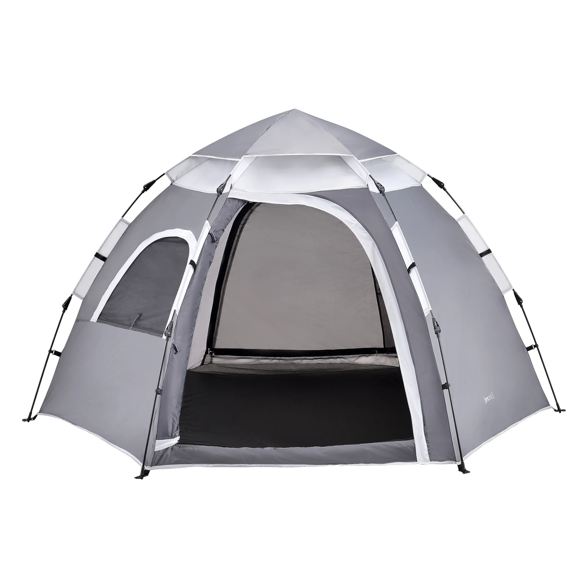 Campingzelt Nybro Pop Up Kuppelzelt 240x205x140cm in versch. Farben [pro.tec] - Image 4