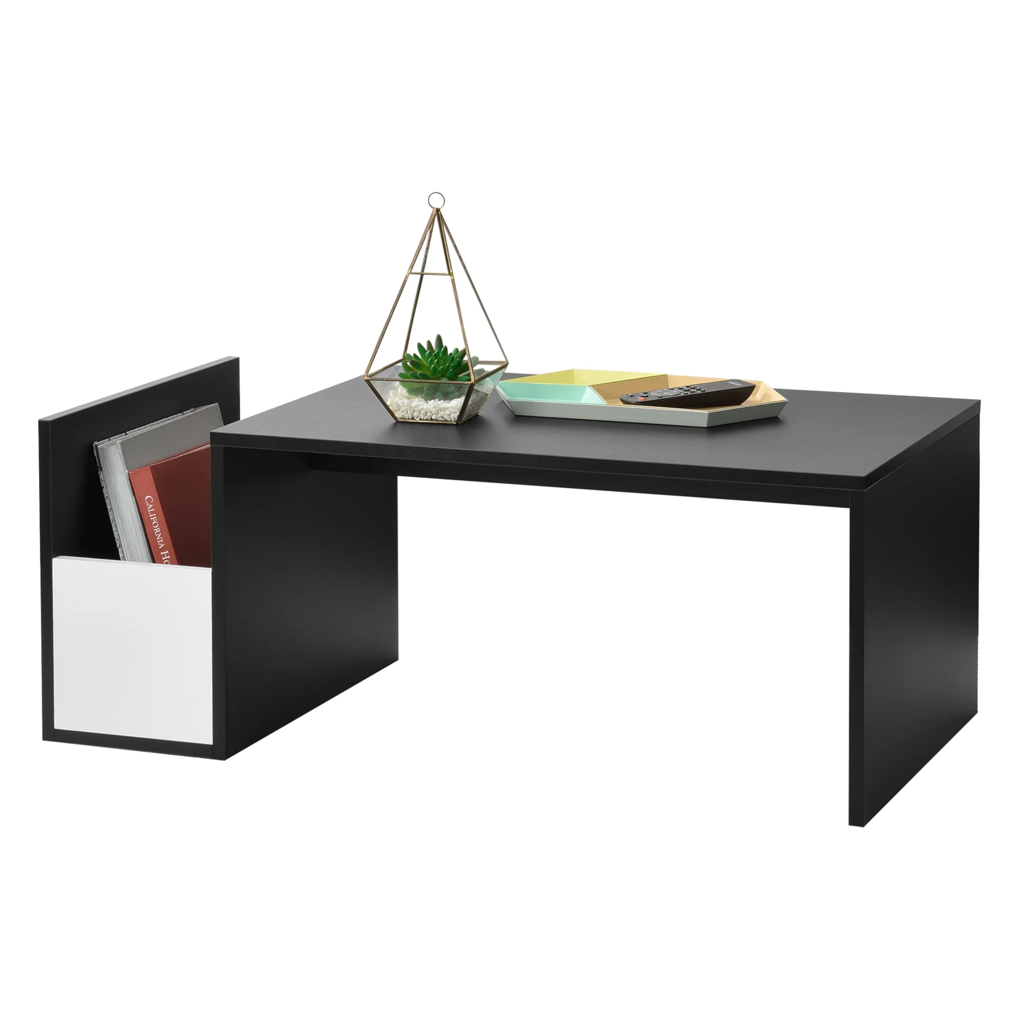 Couchtisch BollnÀs 90x45x35 cm mit Ablagefach versch. Farben en.casa - Image 4