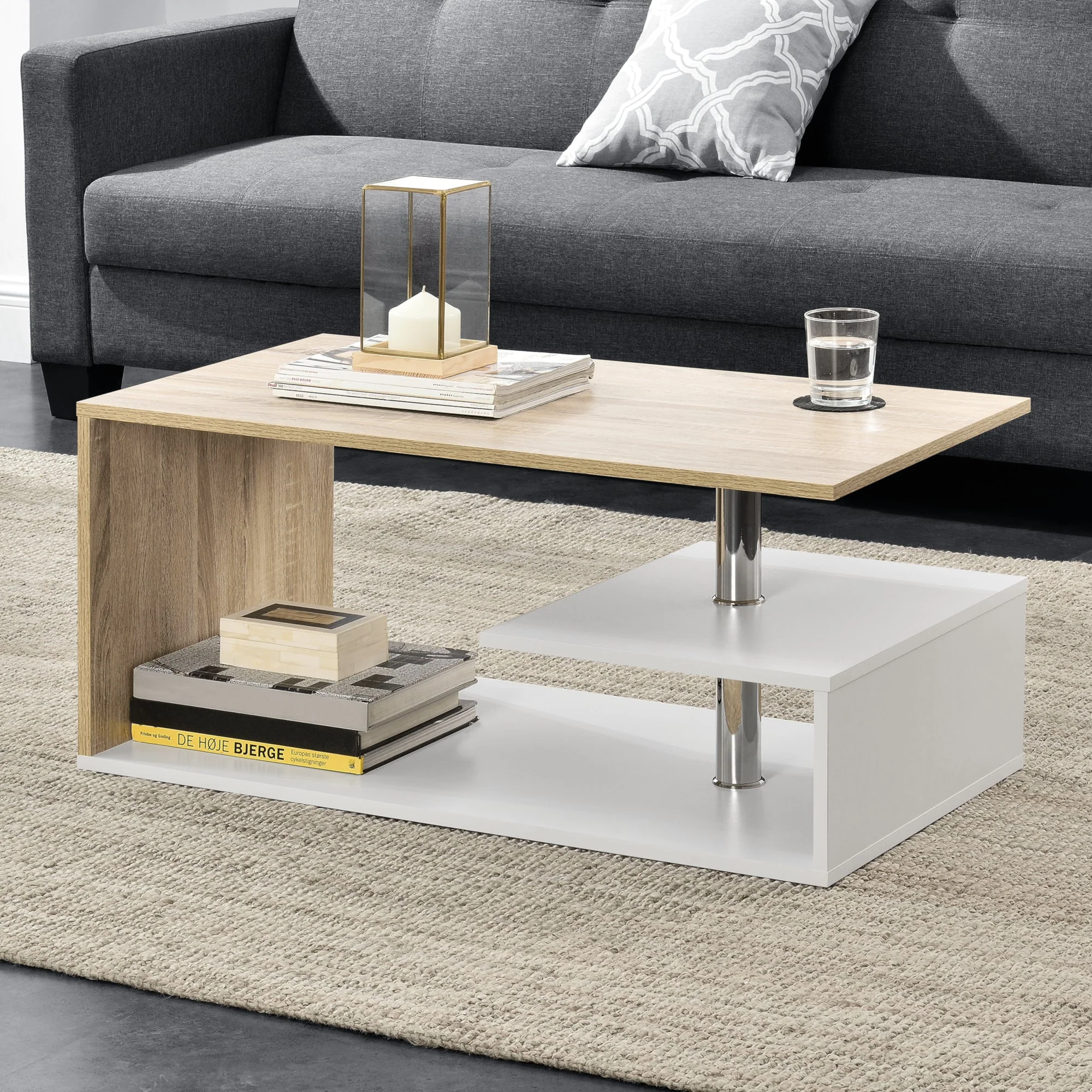 Couchtisch Haarlem 90x50x41 cm [en.casa] - Image 11