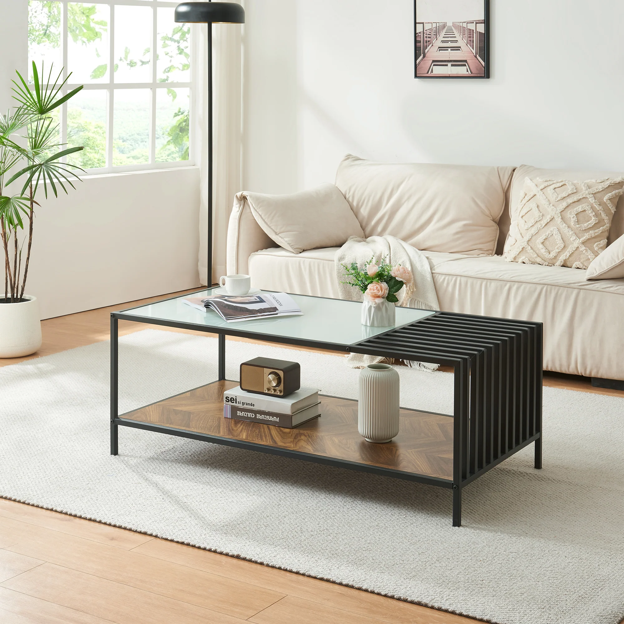 Couchtisch Pärghos 120x60x45 cm [en.casa] - Image 3