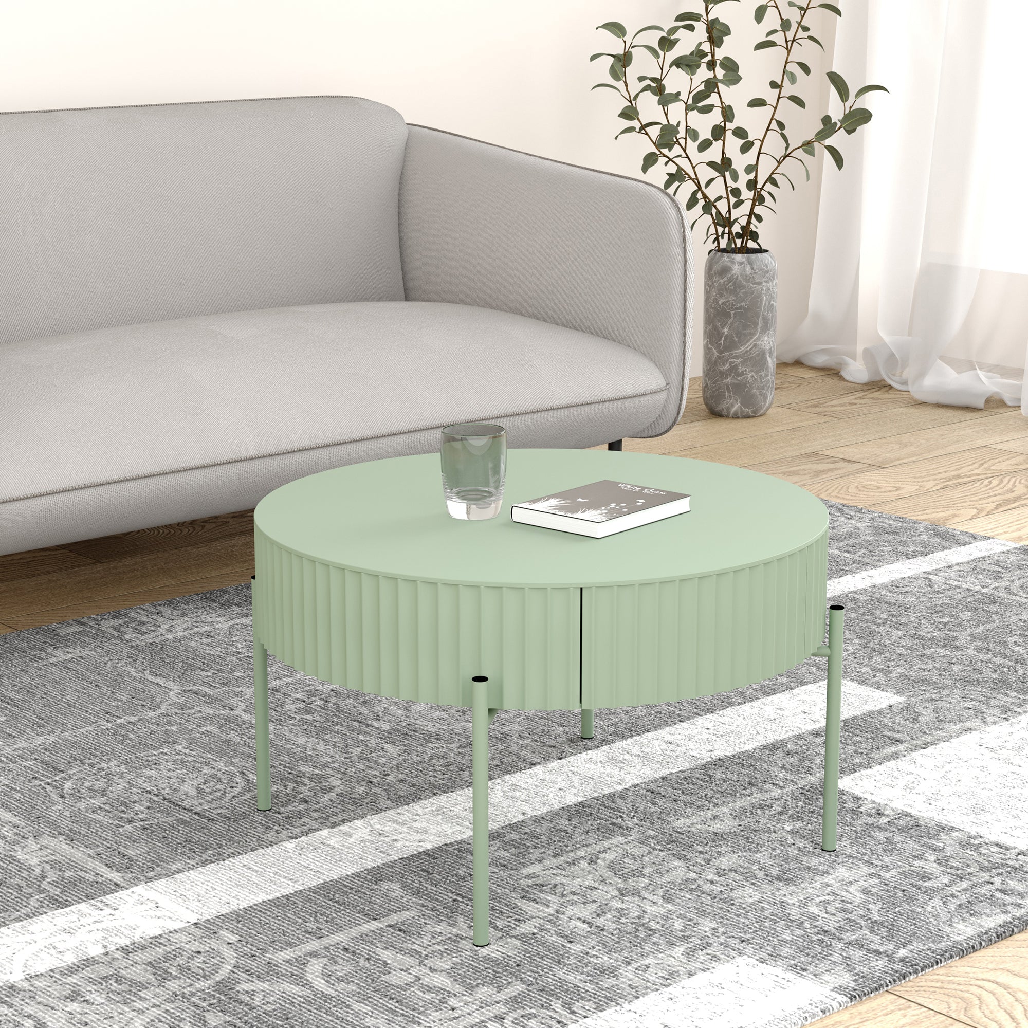 Couchtisch Rill mit Schublade [en.casa] - Image 4