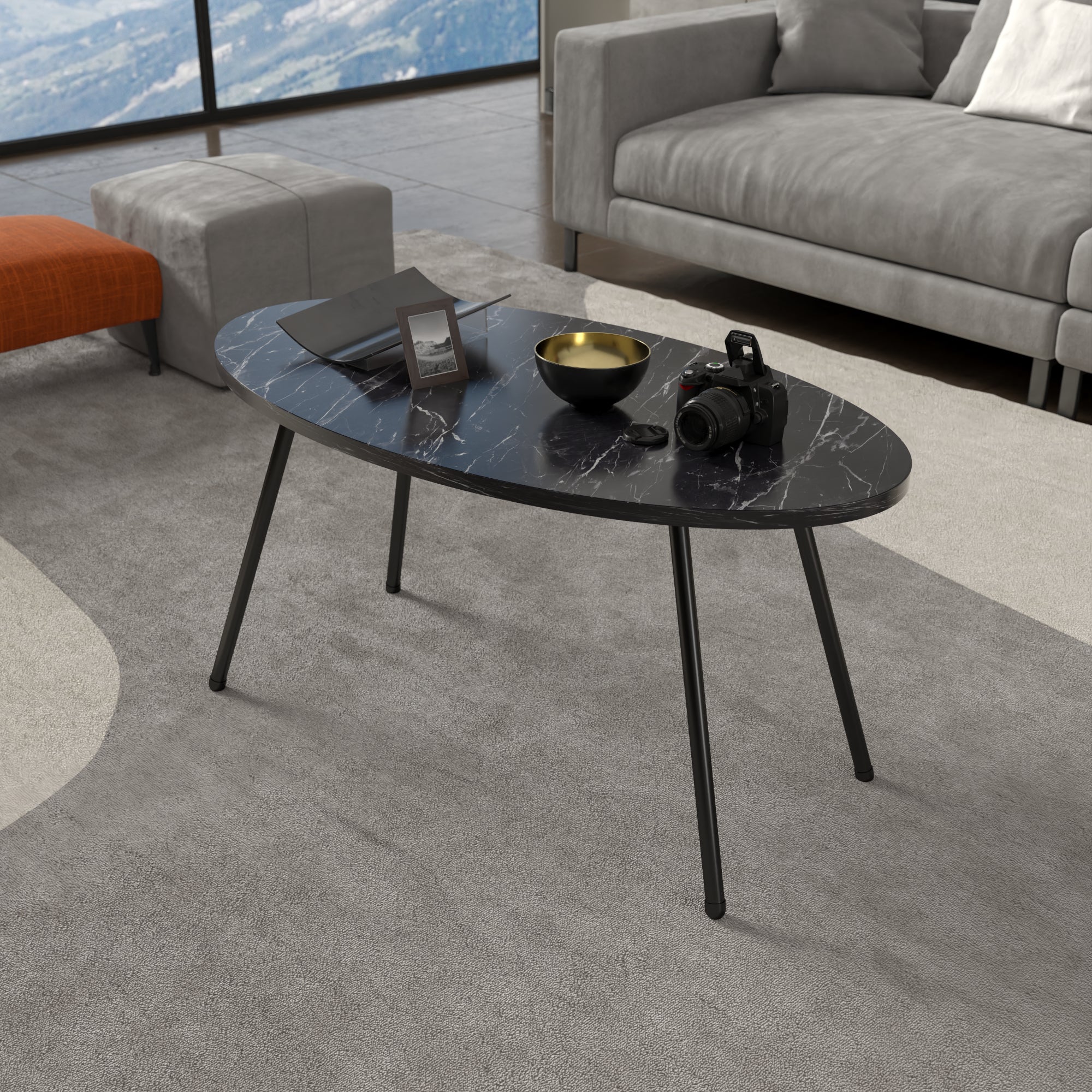 Couchtisch Skærbæk 43 x 90 x 50 cm in versch. Farben [en.casa] - Image 4