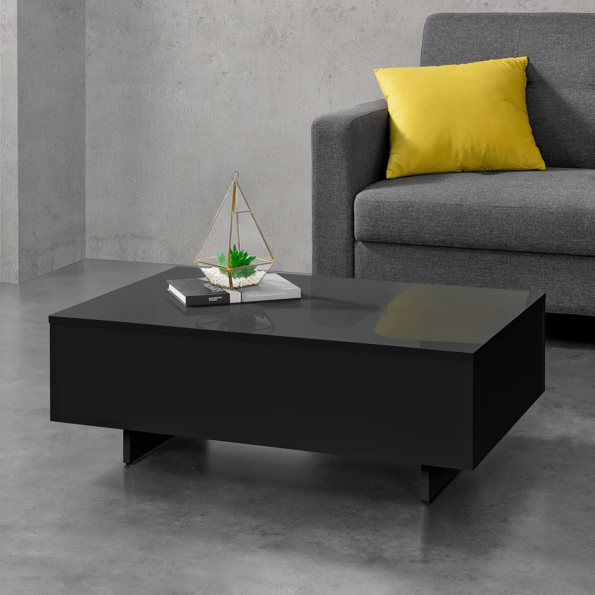 Couchtisch Vänersborg 85x55x31 cm in versch. Farben en.casa - Image 2