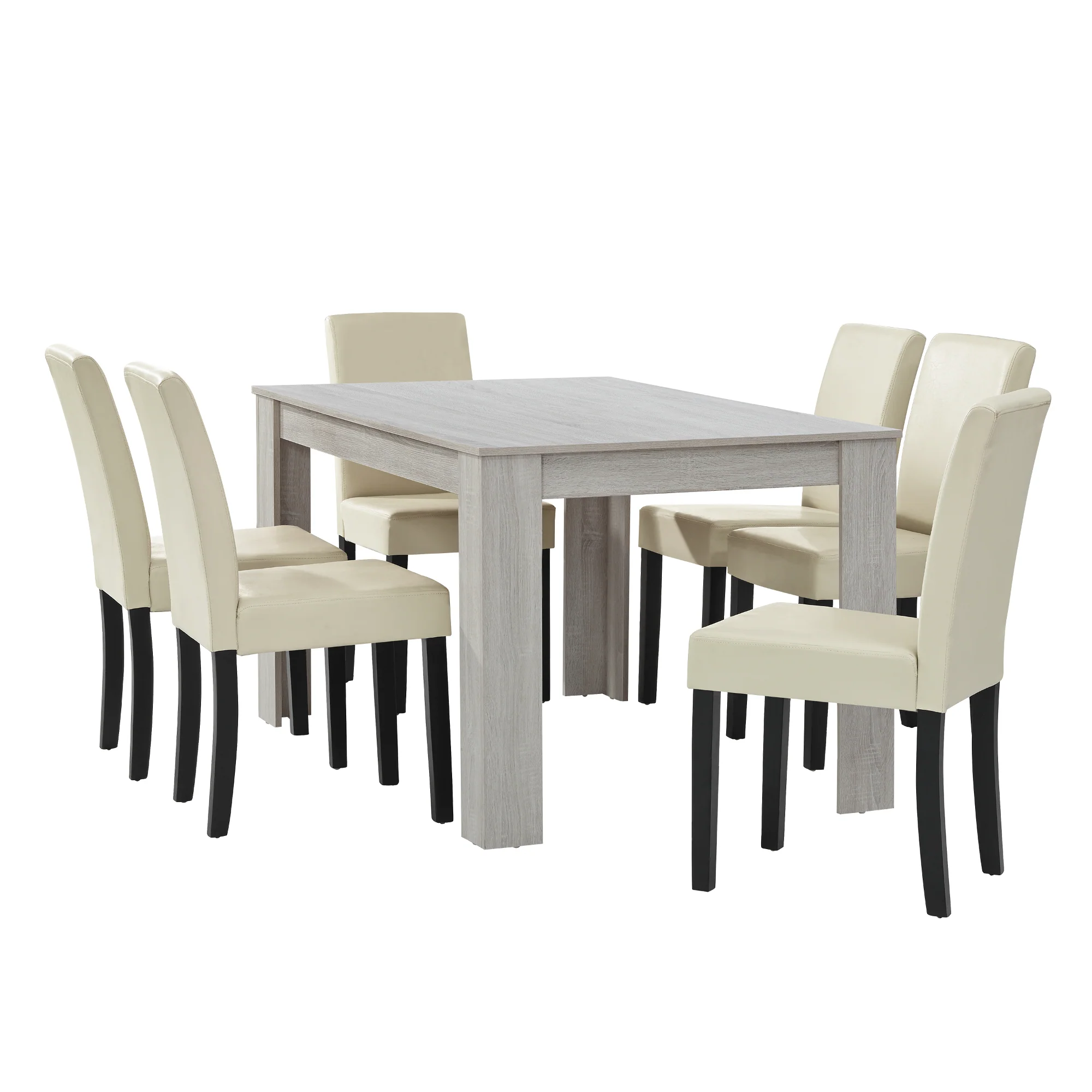 Essgruppe Forssa (Set, 7-tlg) versch. Ausführungen [en.casa] - Image 11