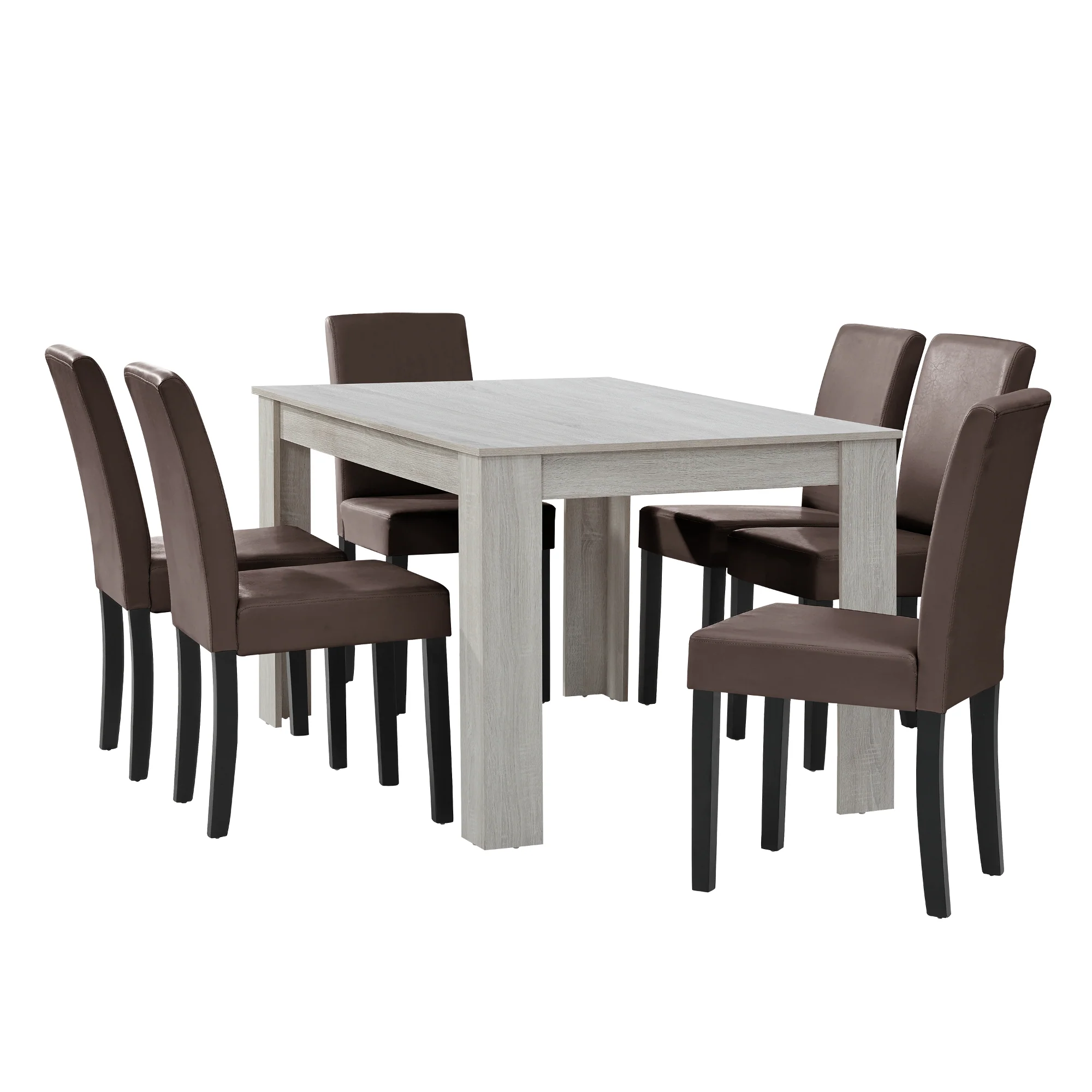 Essgruppe Forssa (Set, 7-tlg) versch. Ausführungen [en.casa] - Image 12