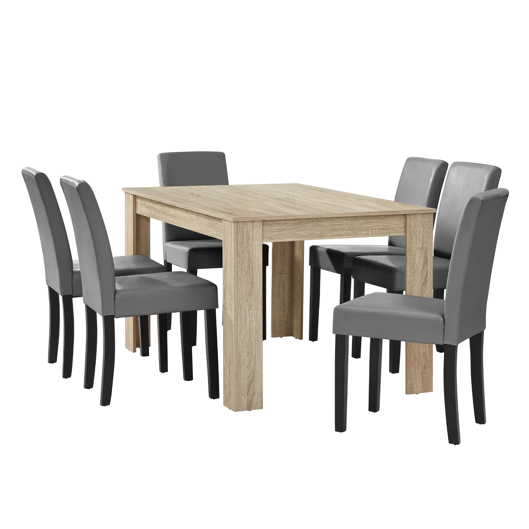 Essgruppe Forssa (Set, 7-tlg) versch. Ausführungen [en.casa] - Image 14