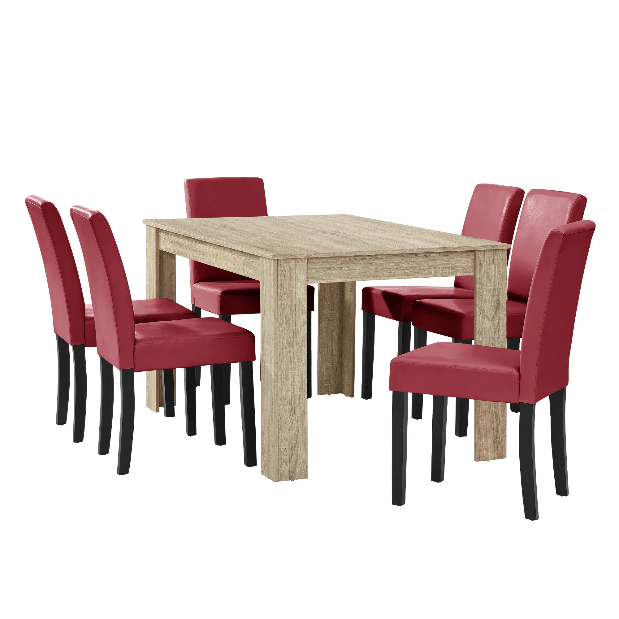 Essgruppe Forssa (Set, 7-tlg) versch. Ausführungen [en.casa] - Image 15