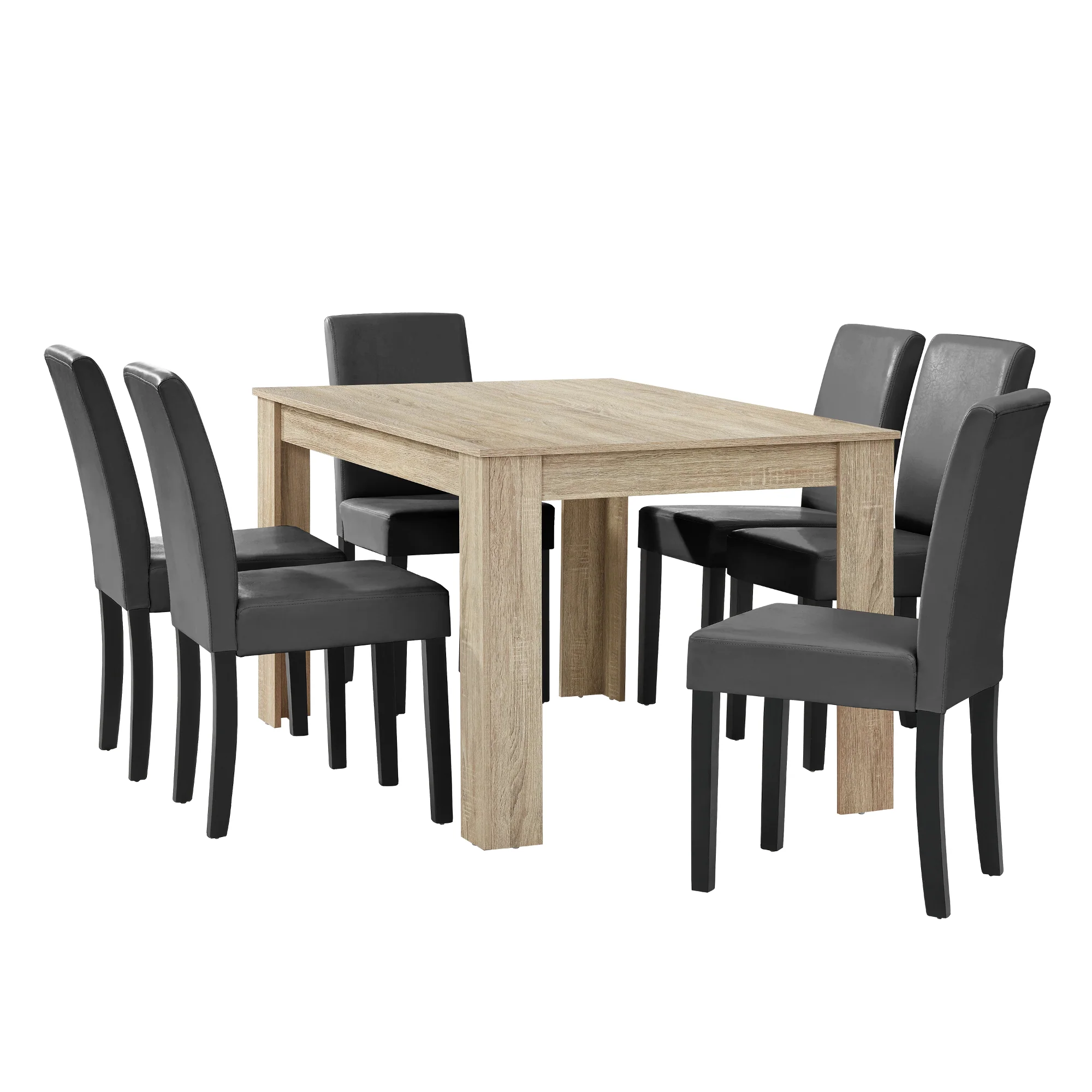 Essgruppe Forssa (Set, 7-tlg) versch. Ausführungen [en.casa] - Image 16