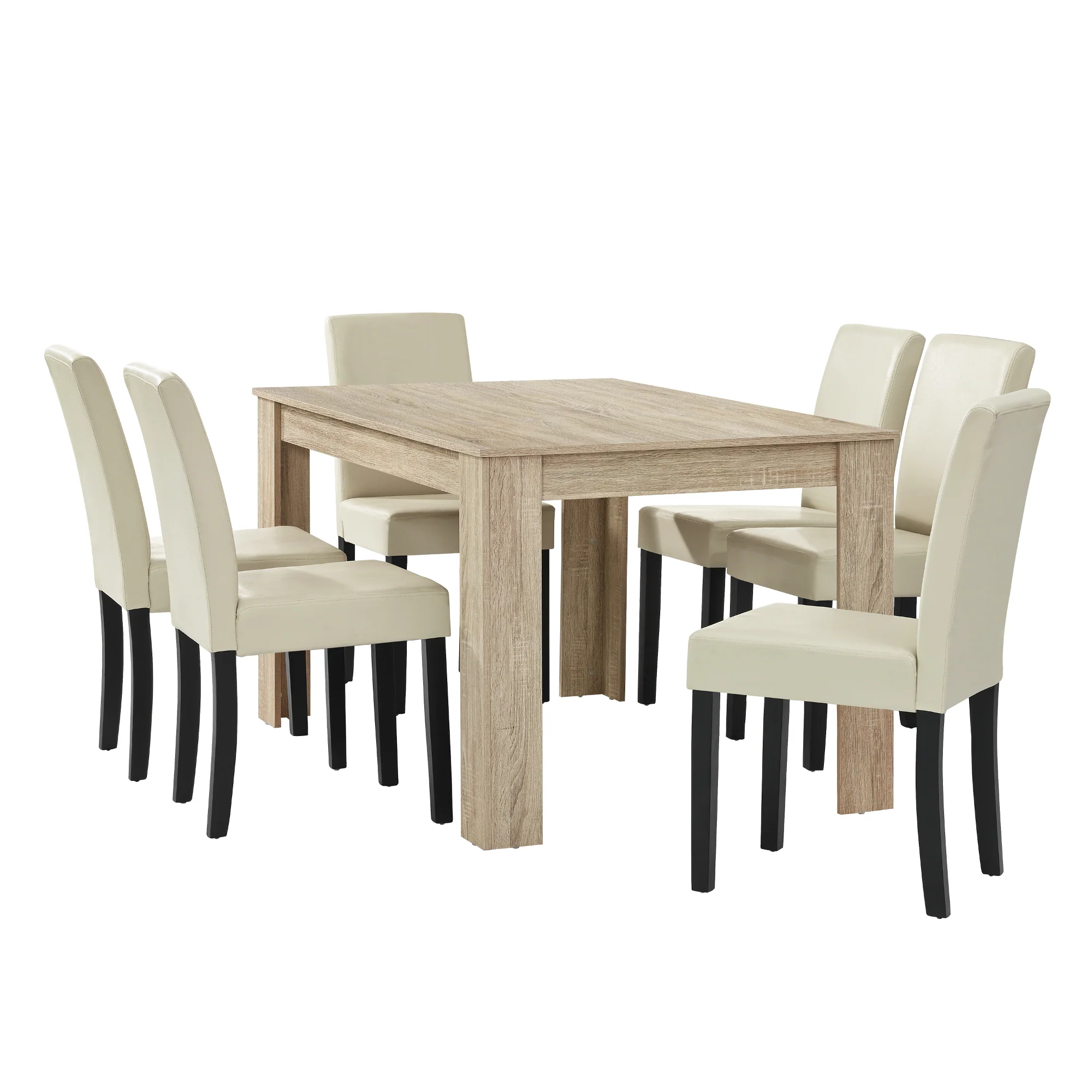 Essgruppe Forssa (Set, 7-tlg) versch. Ausführungen [en.casa] - Image 17