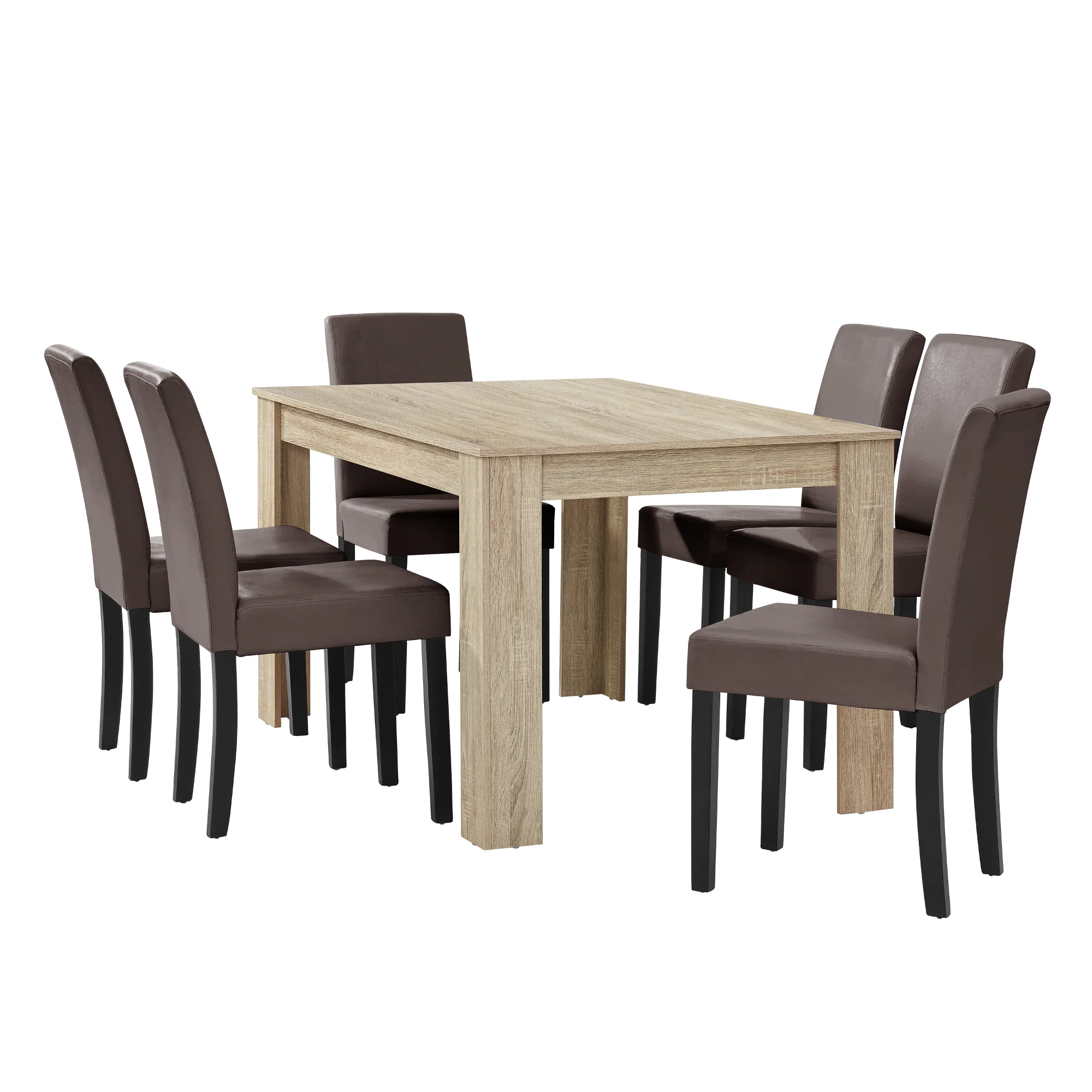 Essgruppe Forssa (Set, 7-tlg) versch. Ausführungen [en.casa] - Image 18