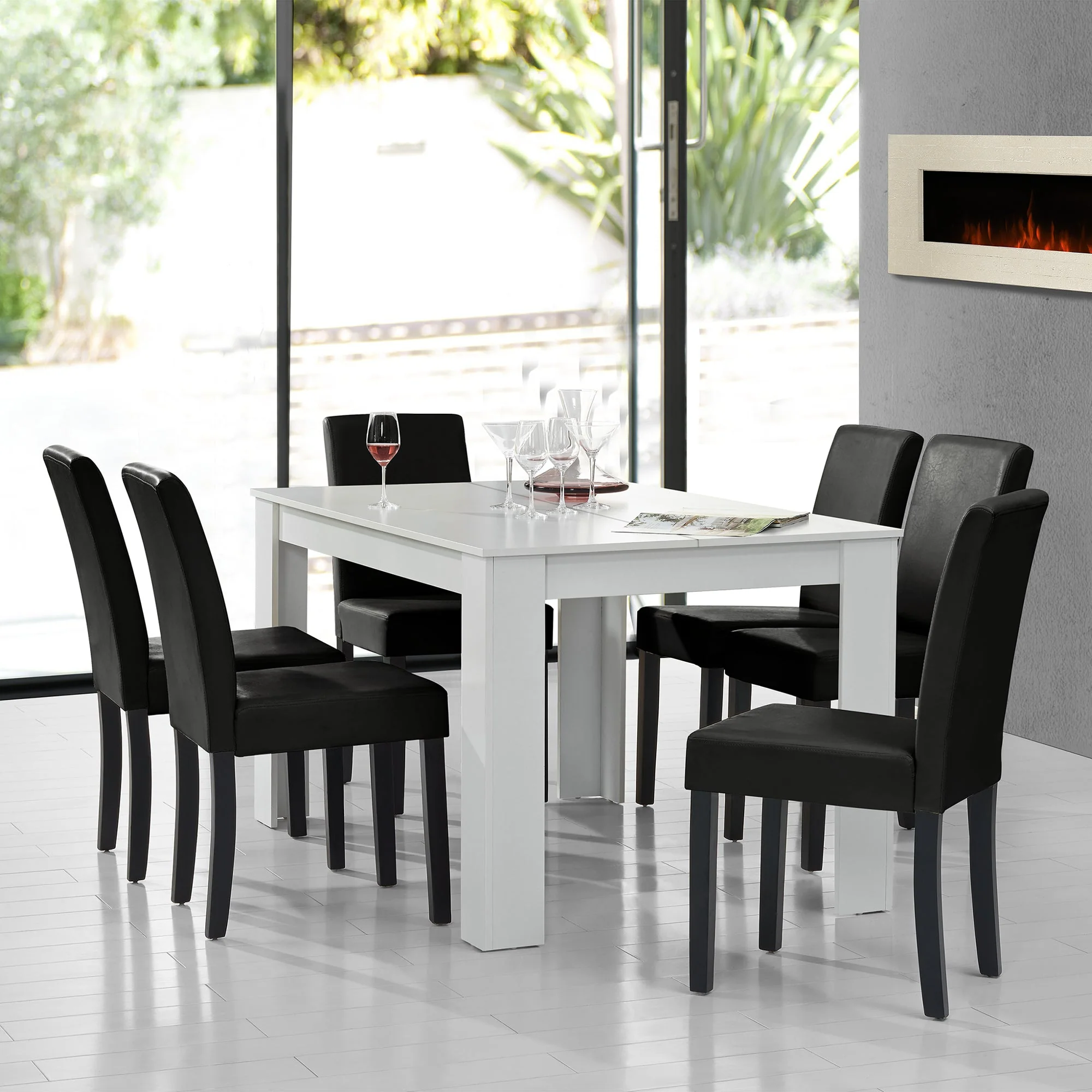 Essgruppe Forssa (Set, 7-tlg) versch. Ausführungen [en.casa] - Image 31