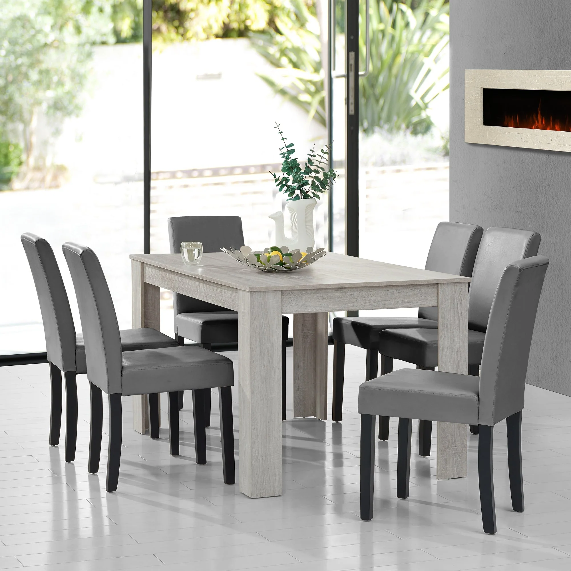 Essgruppe Forssa (Set, 7-tlg) versch. Ausführungen [en.casa] - Image 32