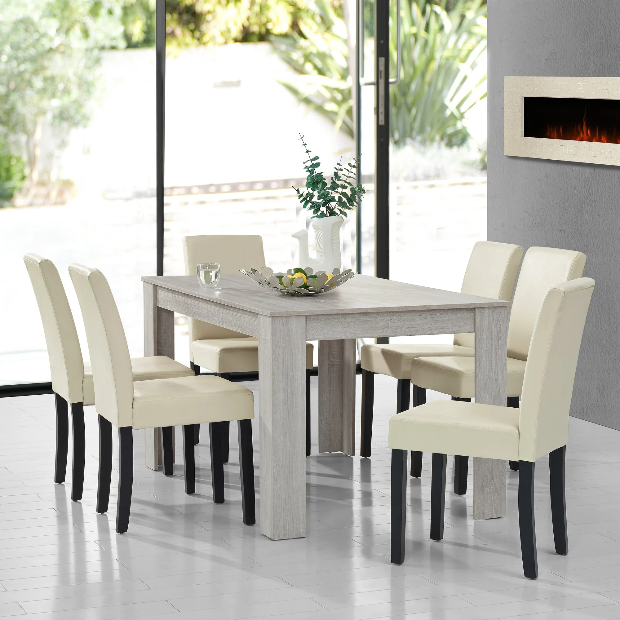 Essgruppe Forssa (Set, 7-tlg) versch. Ausführungen [en.casa] - Image 35