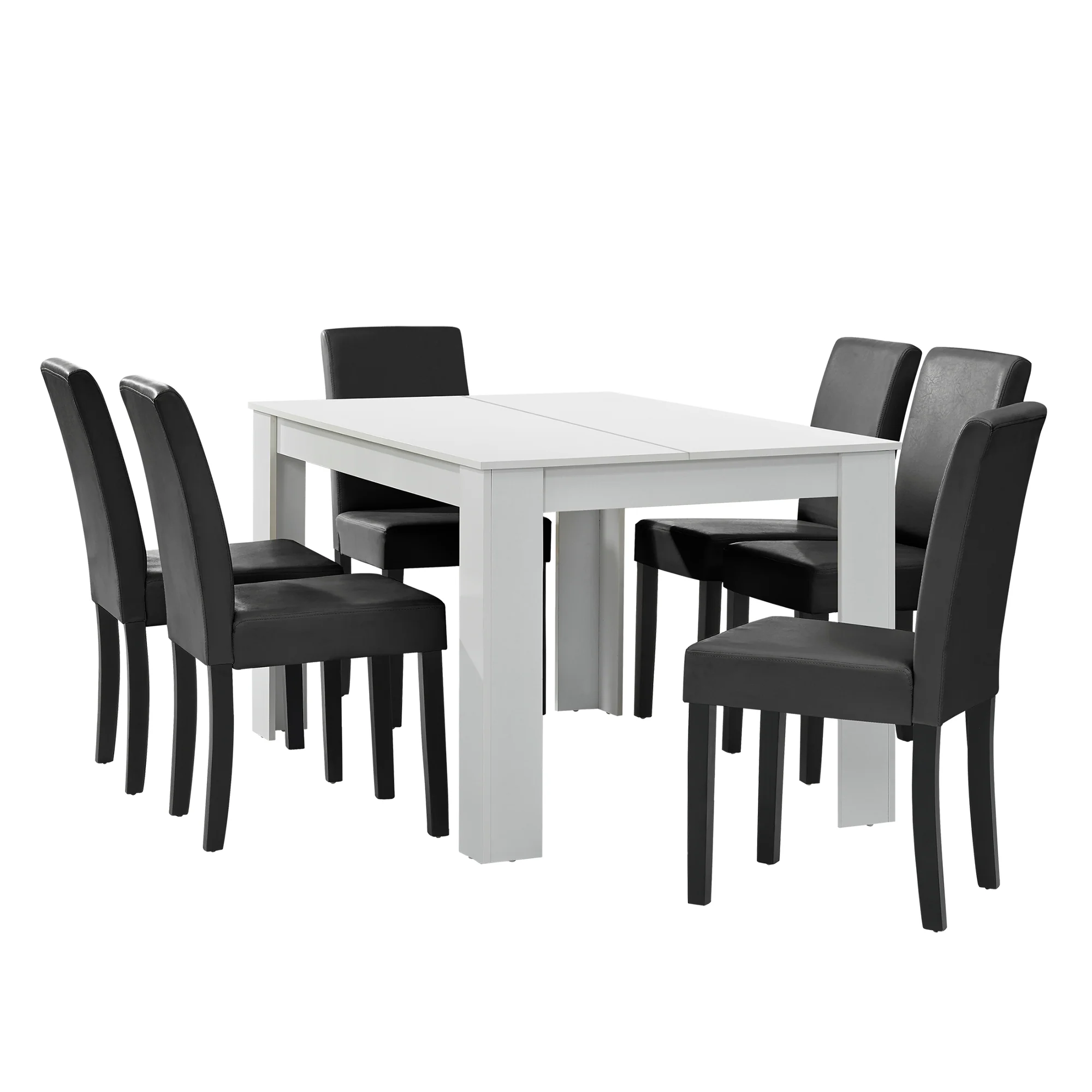 Essgruppe Forssa (Set, 7-tlg) versch. Ausführungen [en.casa] - Image 4