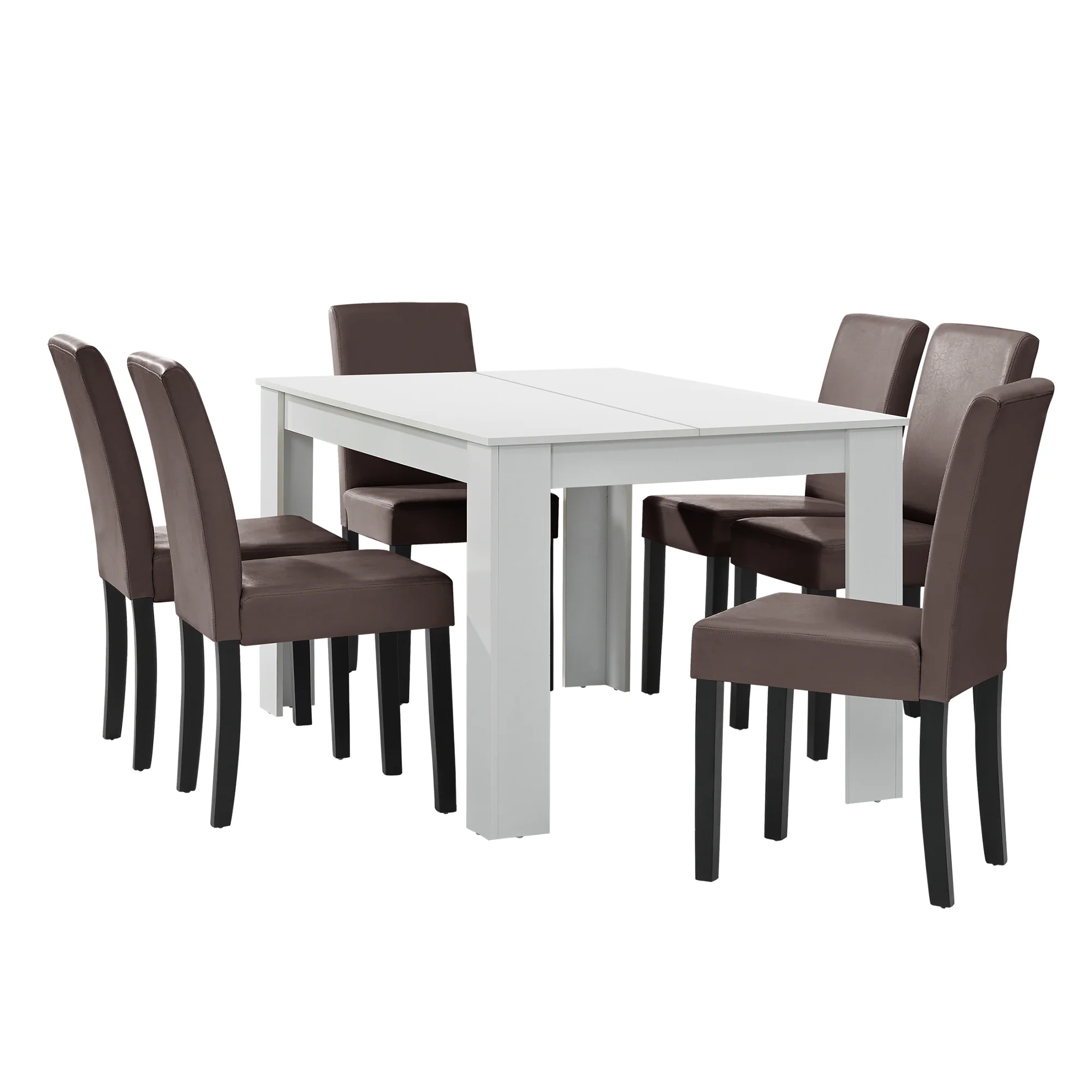 Essgruppe Forssa (Set, 7-tlg) versch. Ausführungen [en.casa] - Image 6