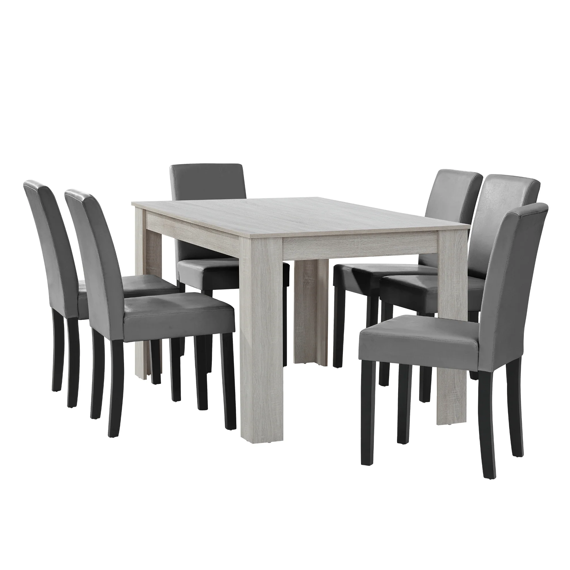 Essgruppe Forssa (Set, 7-tlg) versch. Ausführungen [en.casa] - Image 8