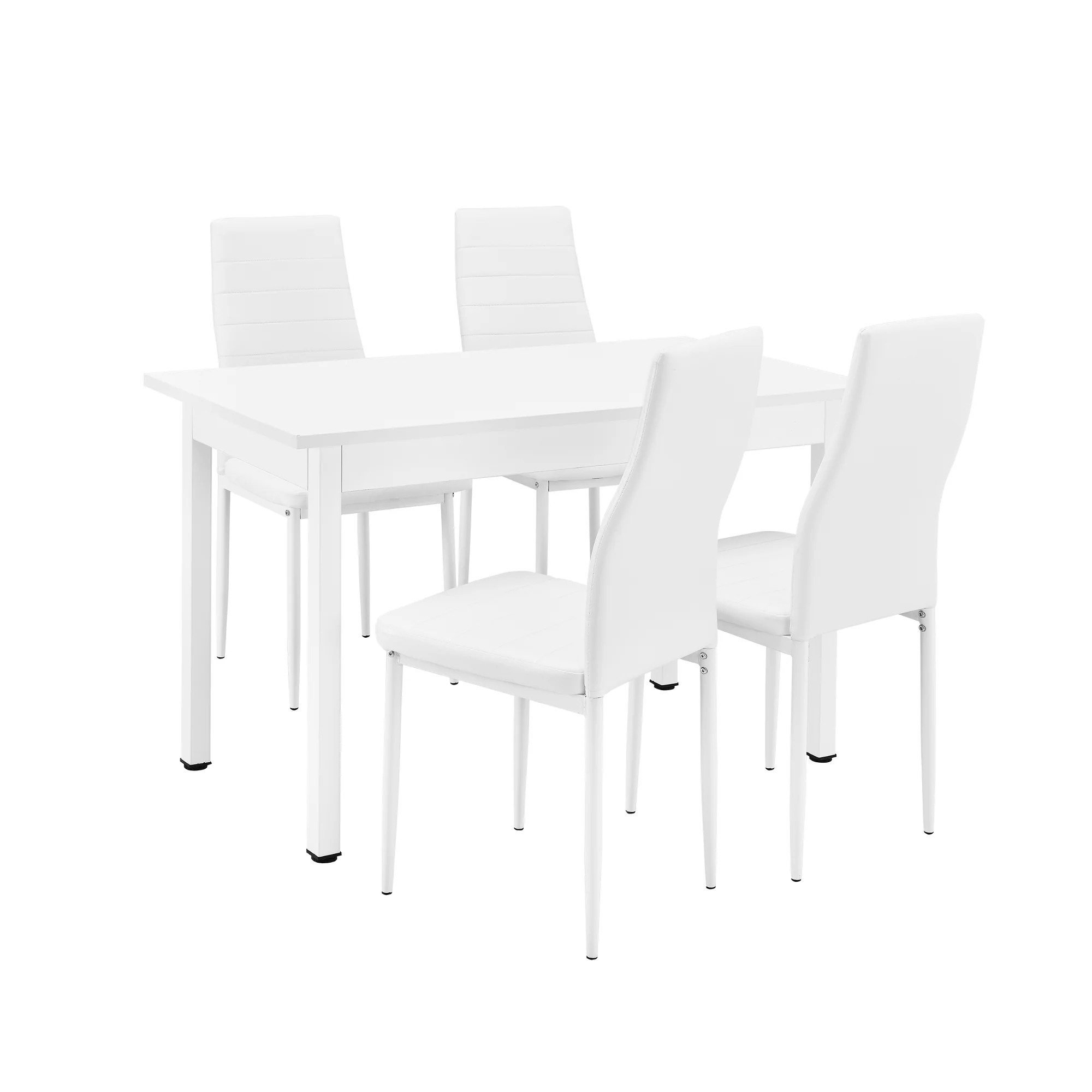 Essgruppe Jørpeland (Set, 5-tlg) 120x60 cm versch. Farben [en.casa] - Image 3