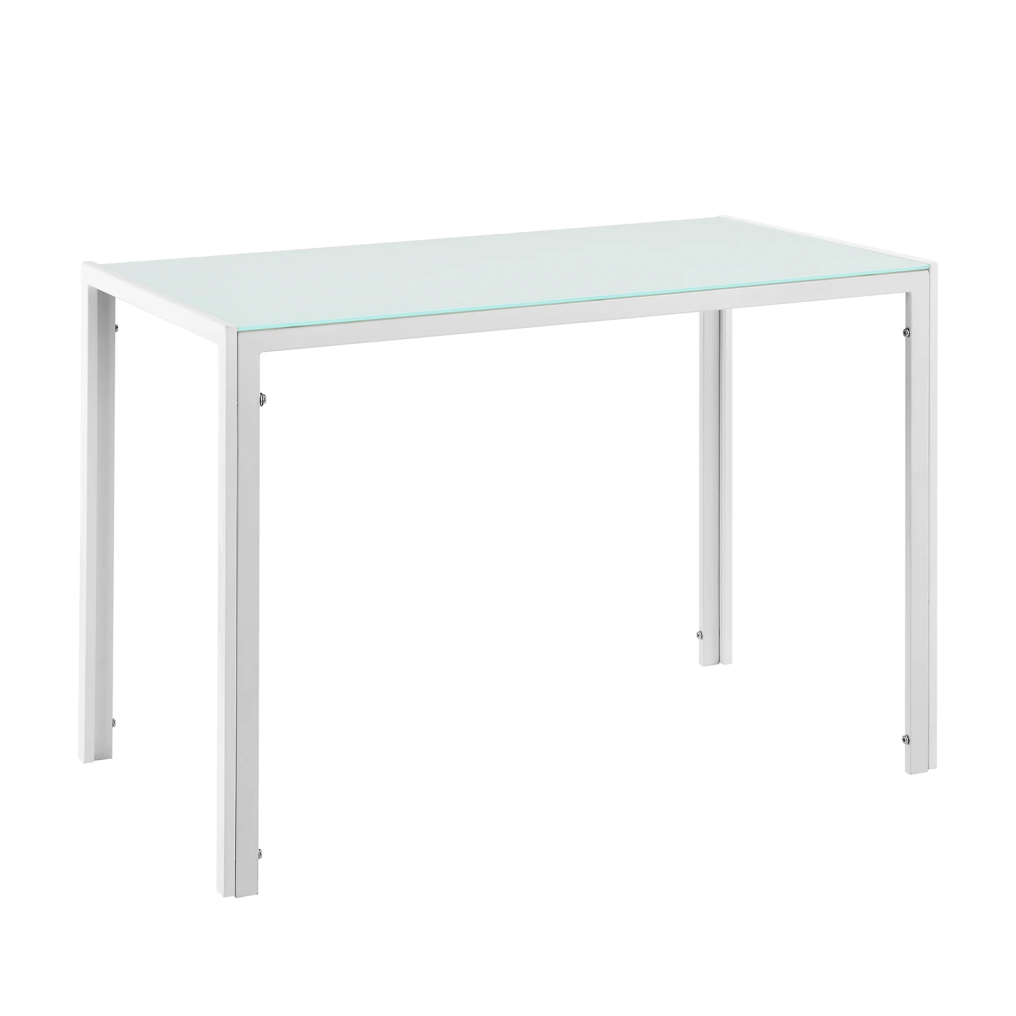 Esstisch Eschede 105x60x75 cm mit Tischplatte aus Glas in versch. Farben en.casa - Image 3