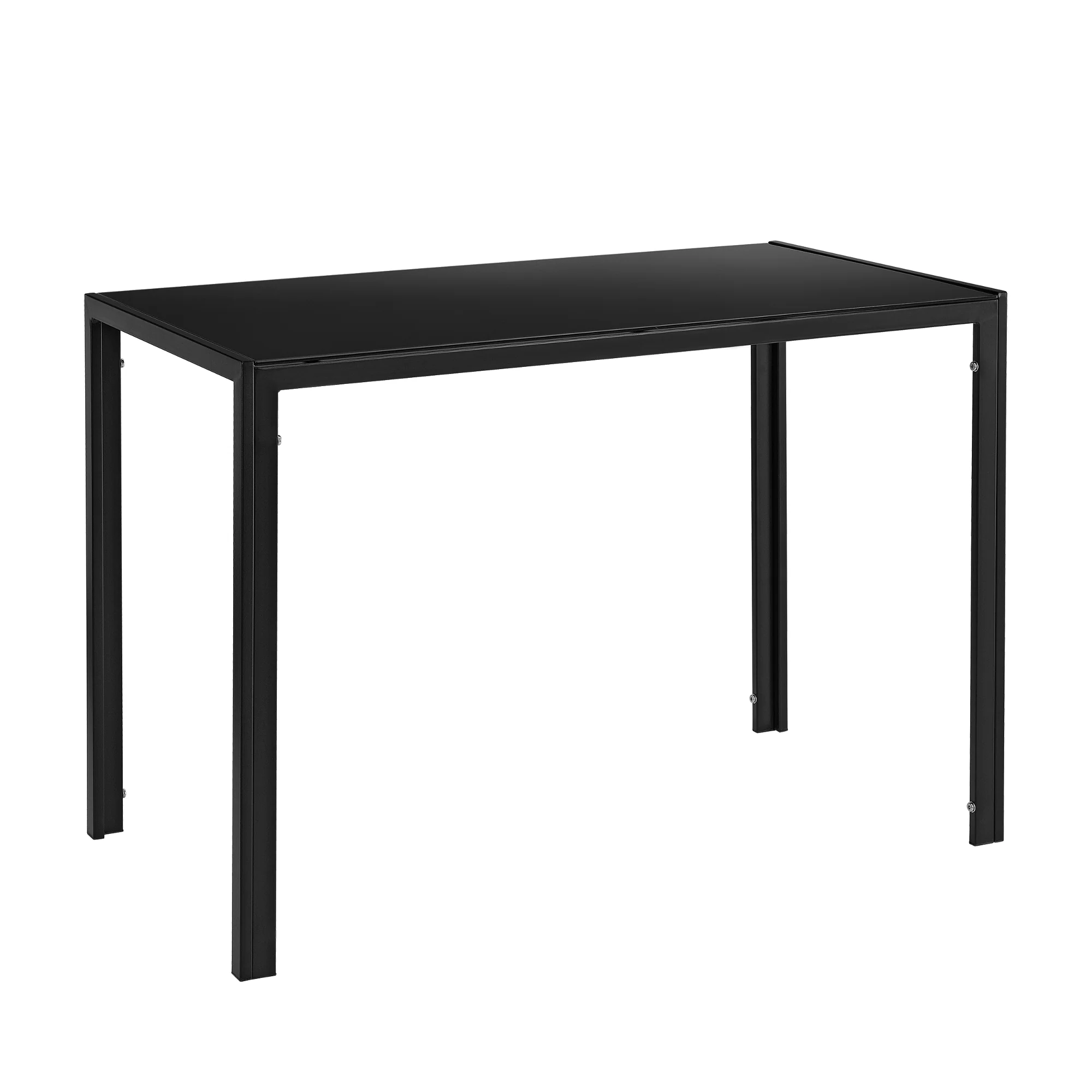 Esstisch Eschede 105x60x75 cm mit Tischplatte aus Glas in versch. Farben en.casa - Image 4