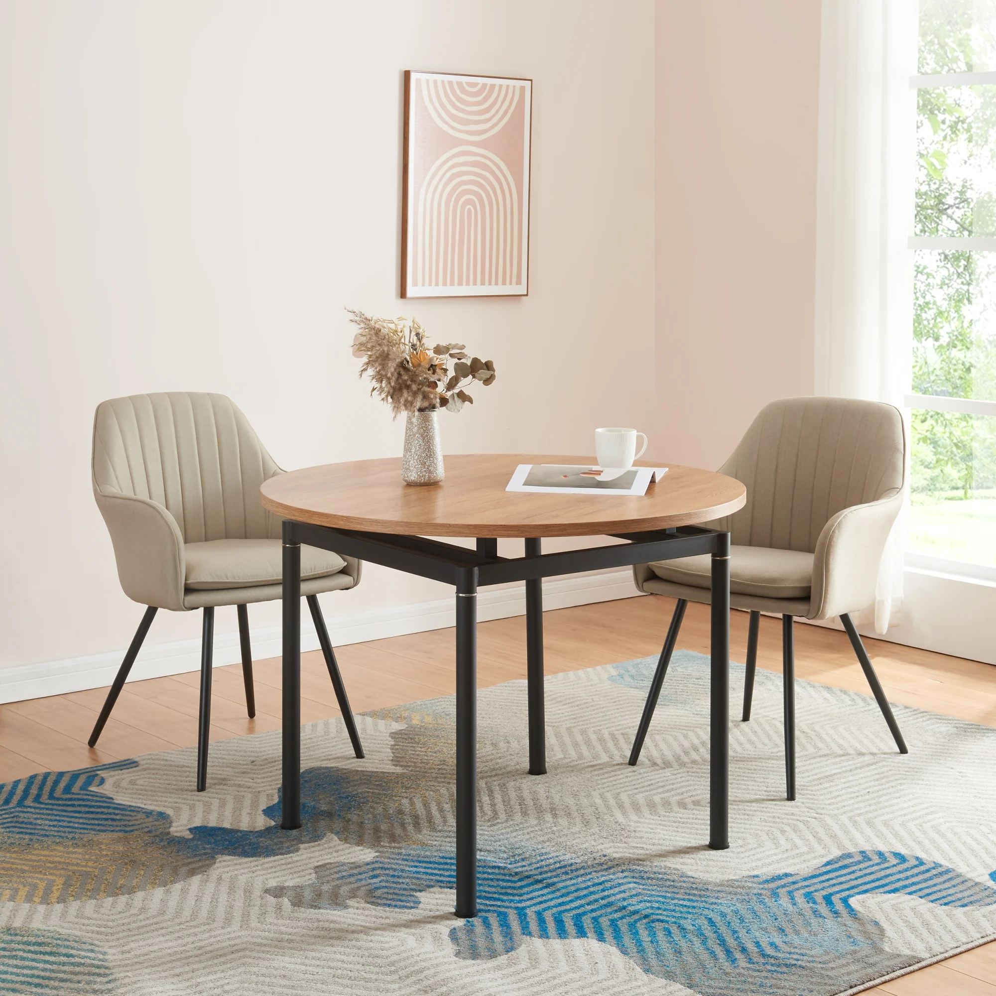 Esstisch Hemnes Eiche-Optik in versch. Größen [en.casa] - Image 2