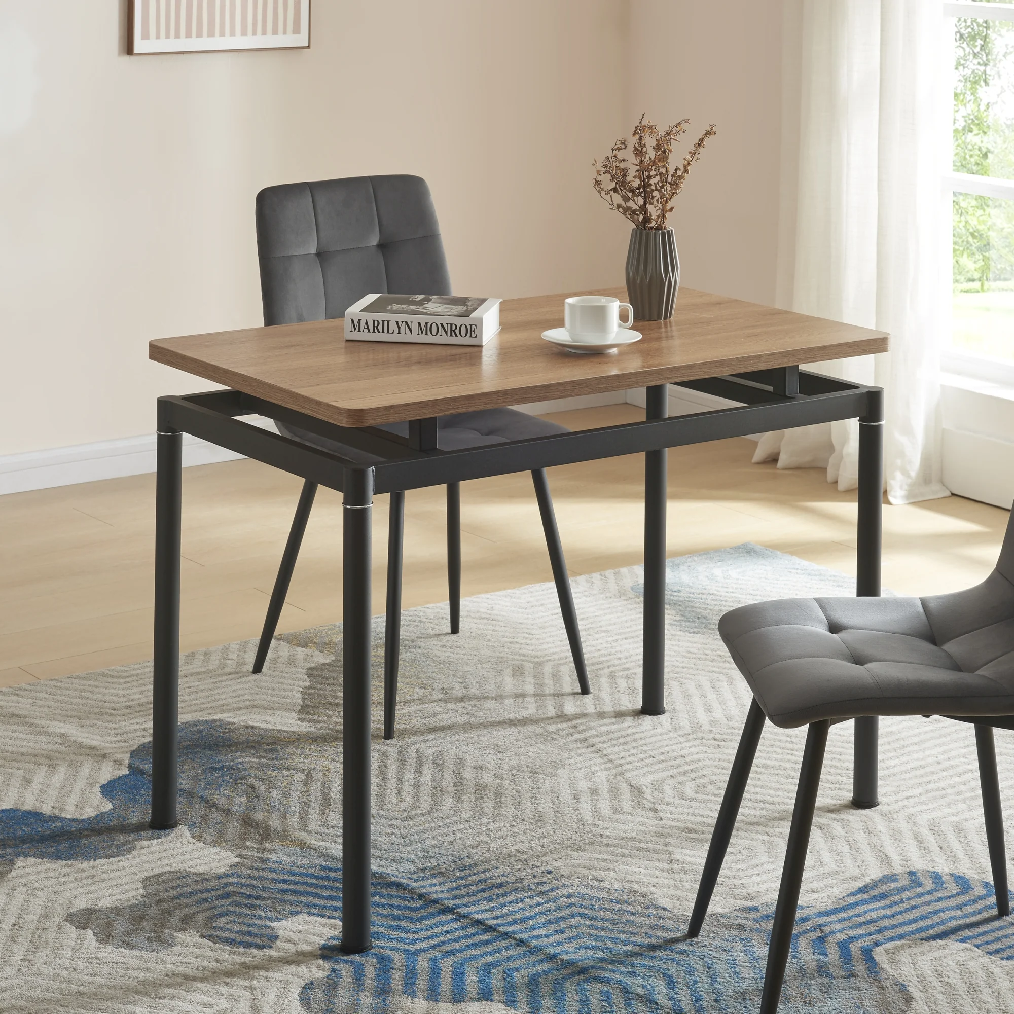 Esstisch Hemnes Eiche-Optik in versch. Größen [en.casa] - Image 3