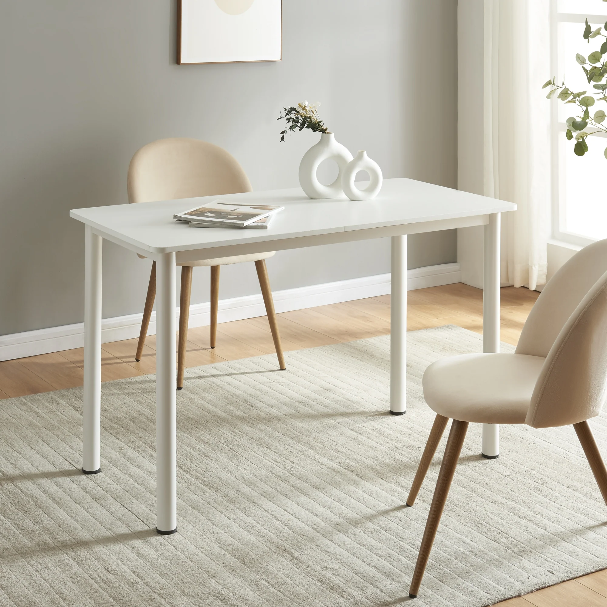 Esstisch Tammela für 4 Personen 120x60 cm in versch. Farben [en.casa] - Image 5