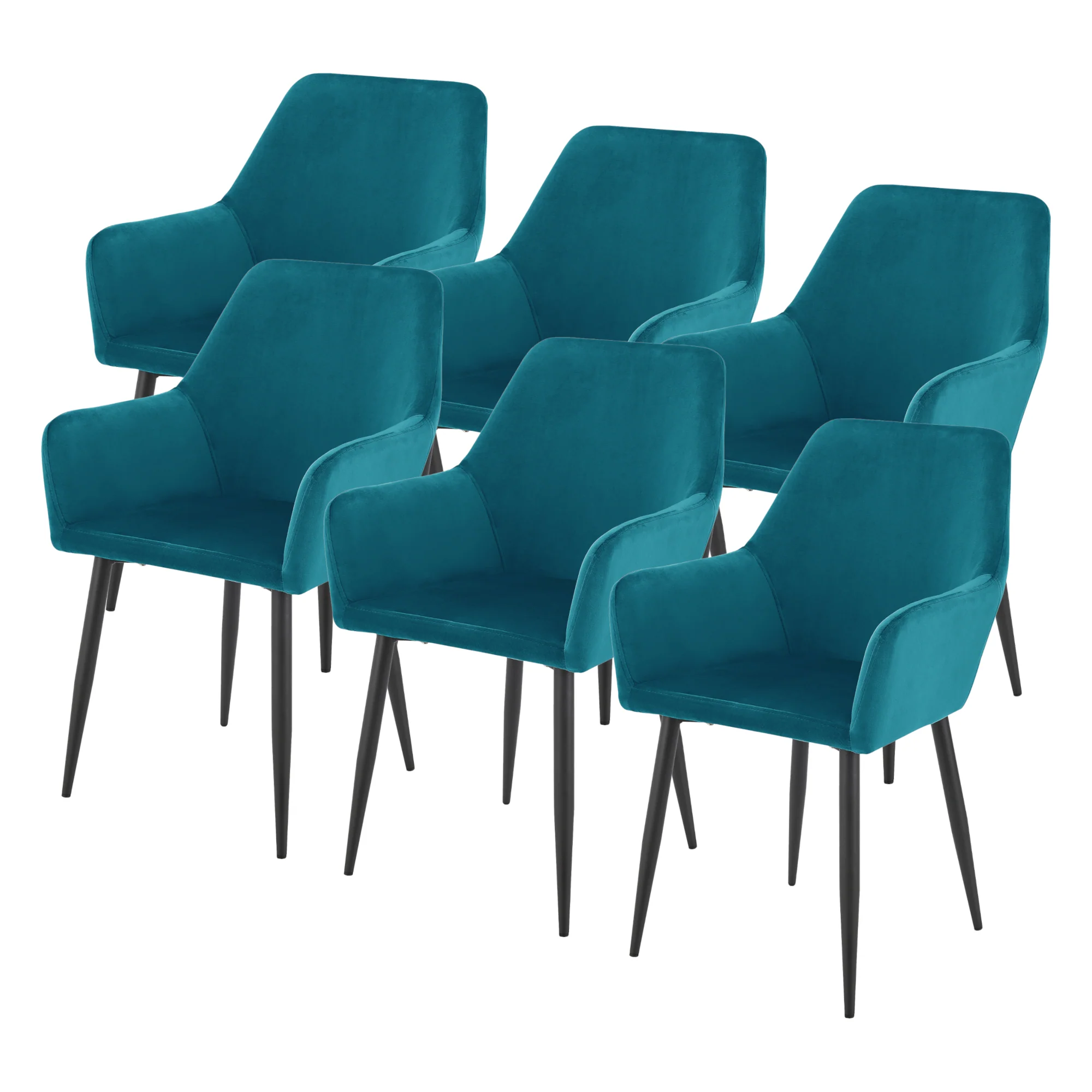 Esszimmerstuhlset Hollola [en.casa] - Image 2