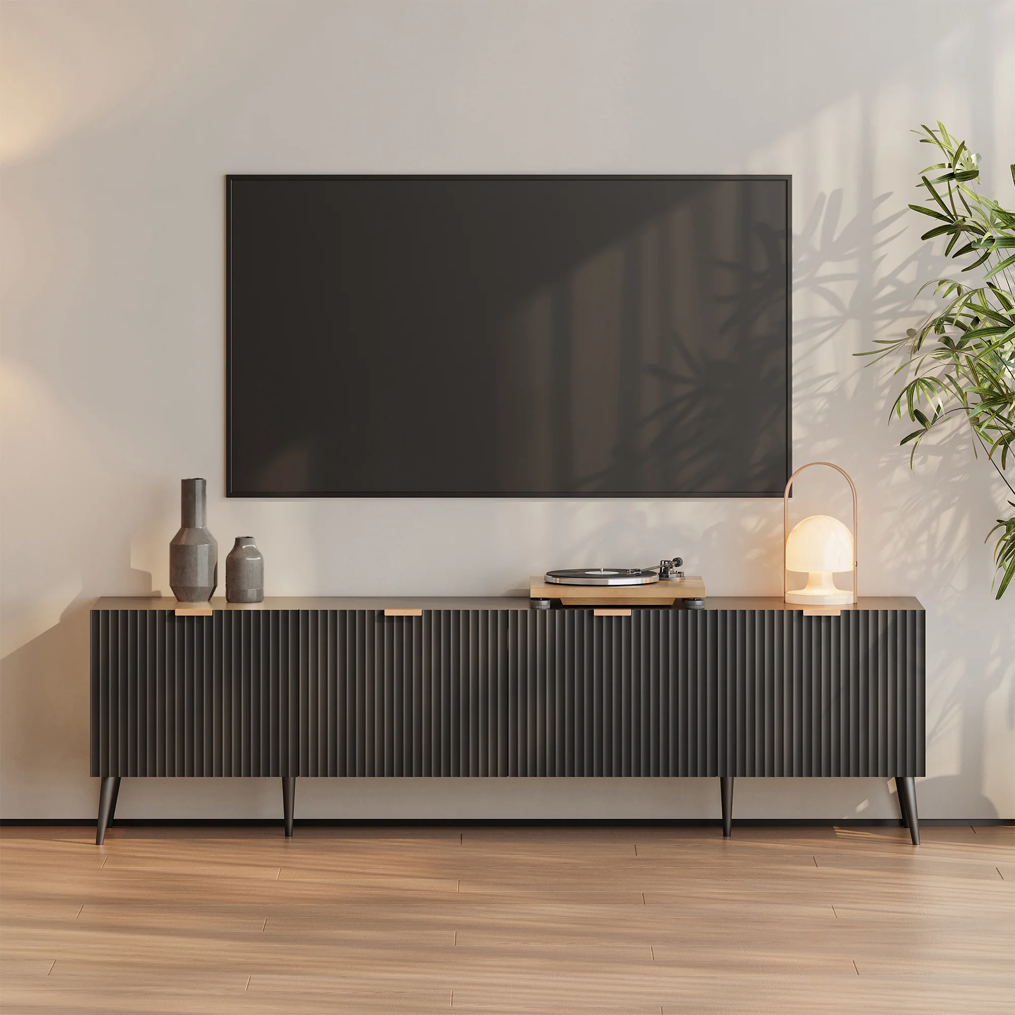 Fernsehschrank Nand [en.casa] - Image 3