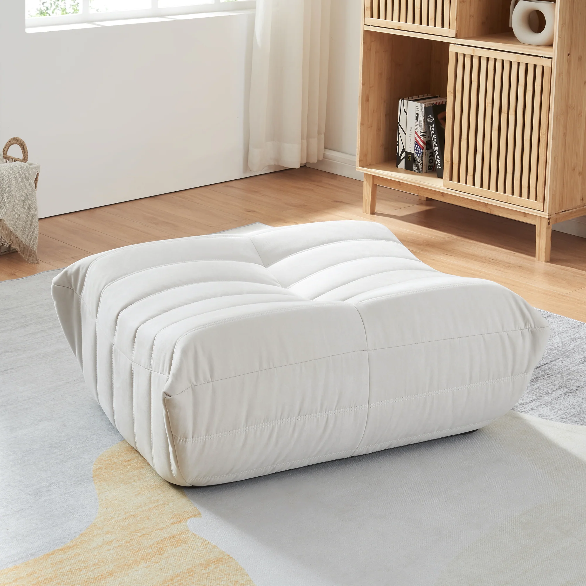 Fußhocker Kodsø 35x80x65 cm [en.casa] - Image 2