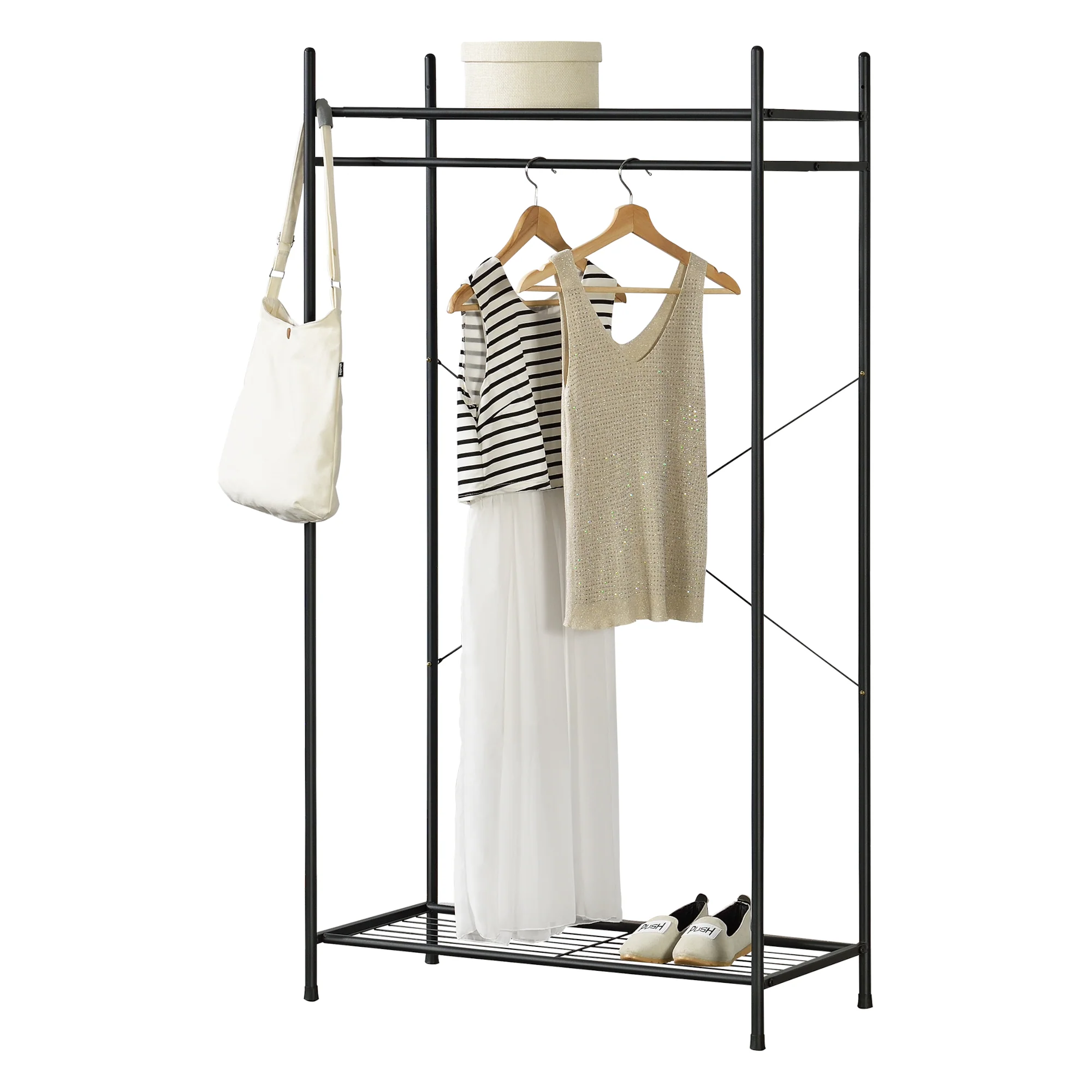 Garderobenständer Schwarz verschiedene Modelle [en.casa] - Image 3