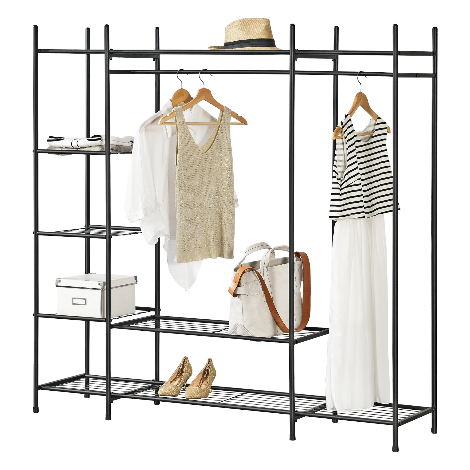 Garderobenständer Schwarz verschiedene Modelle [en.casa] - Image 7