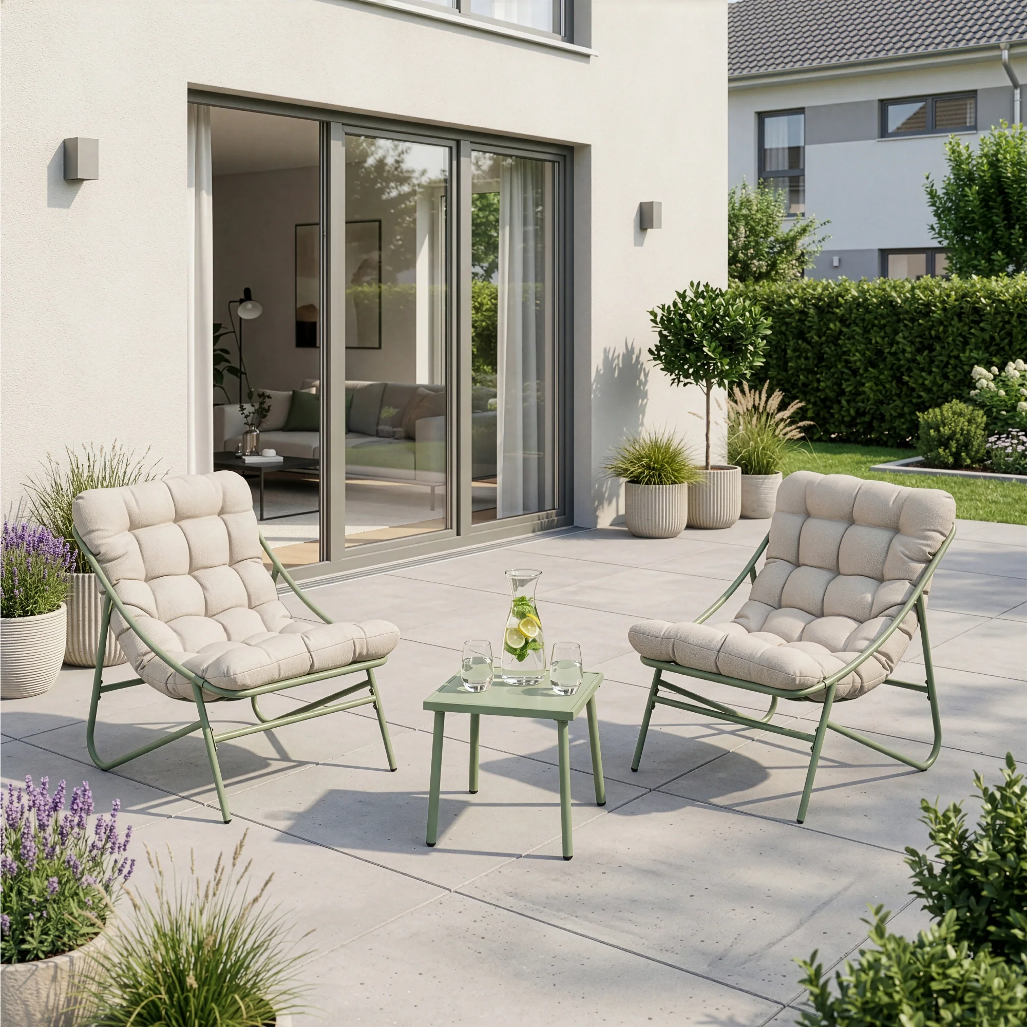 Gartenmöbelset Trölleping 3-tlg. [en.casa] - Image 3