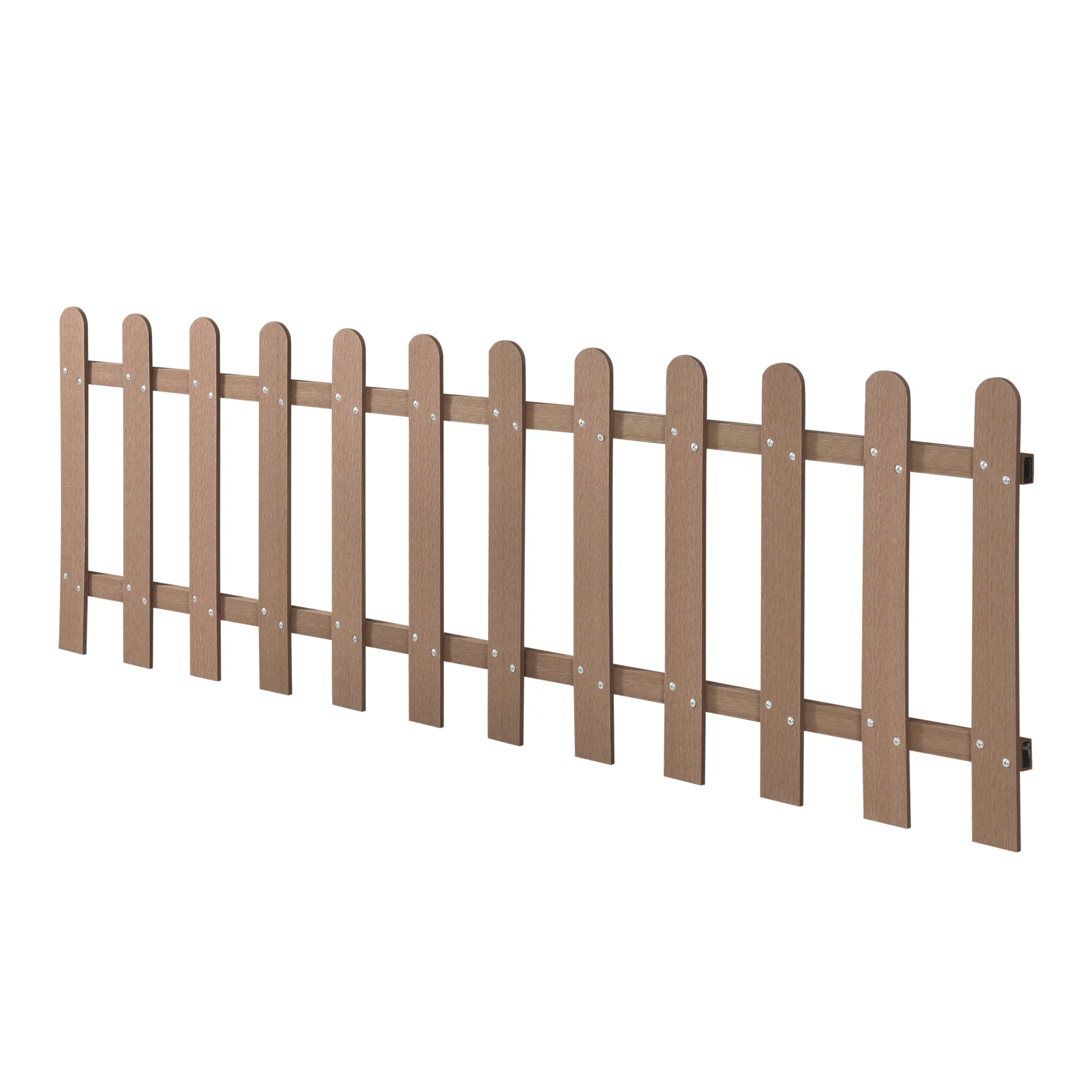 Gartenzaun Elda WPC 200x60 cm in versch. Farben neu.holz - Image 2