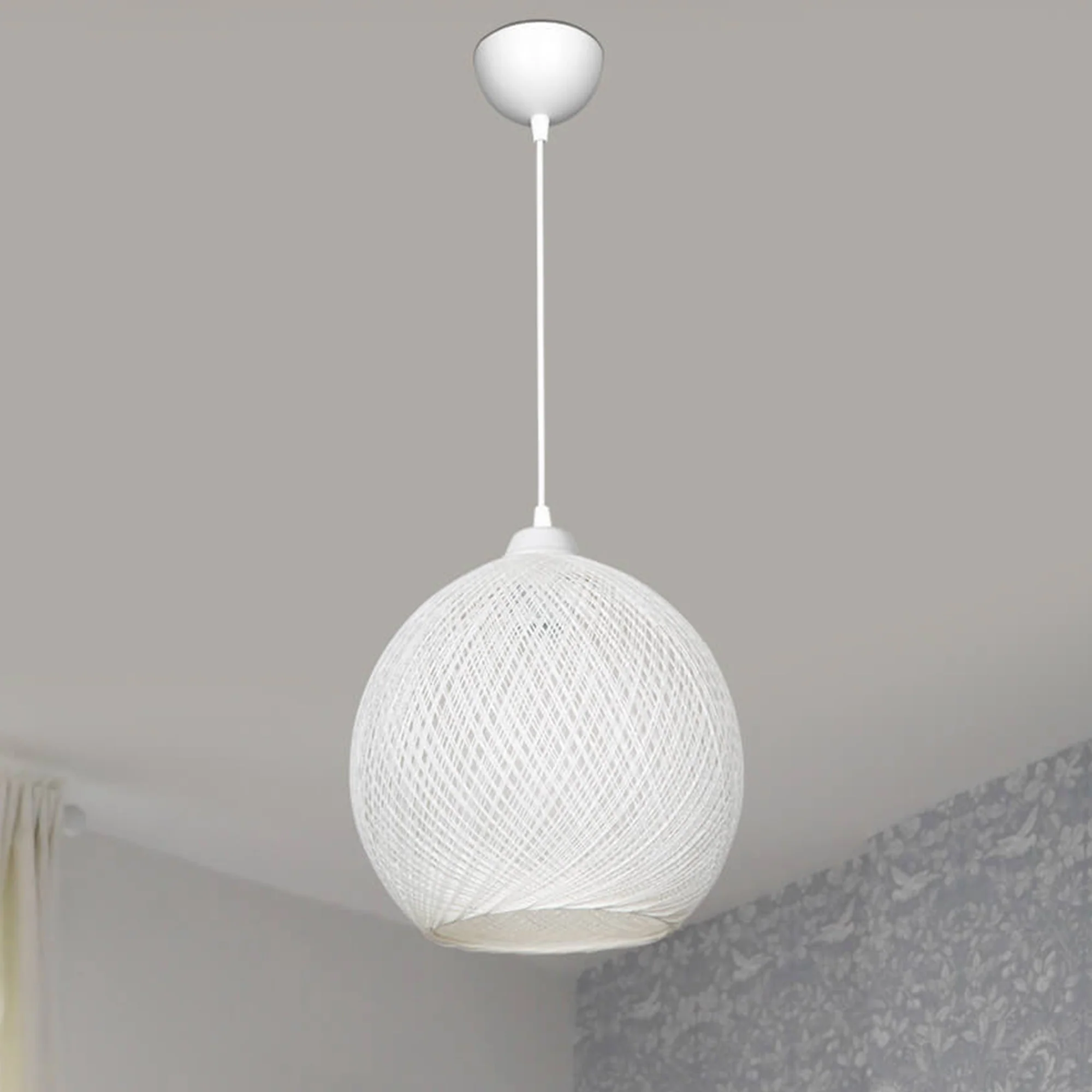 Hängeleuchte Lisburn E27 Metall in verschiedenen Farben [lux.pro] - Image 4