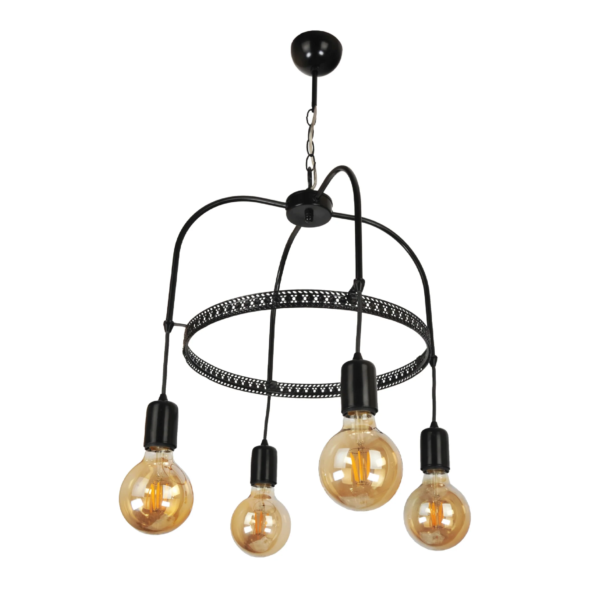 Hängeleuchte Llandudno E27 Metall in versch. Farben und Größen [lux.pro] - Image 3