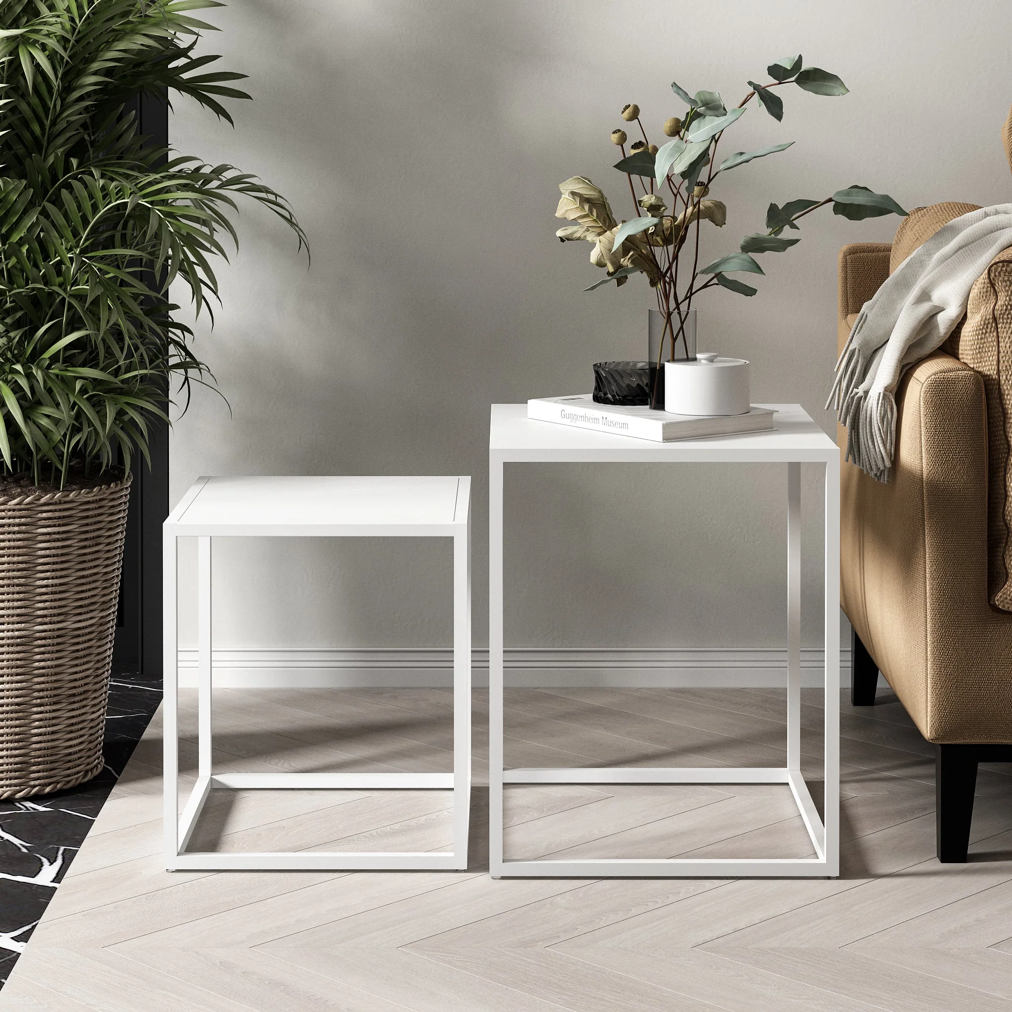 Hausbett Siuntio Kiefernholz Natur [en.casa] - Image 3