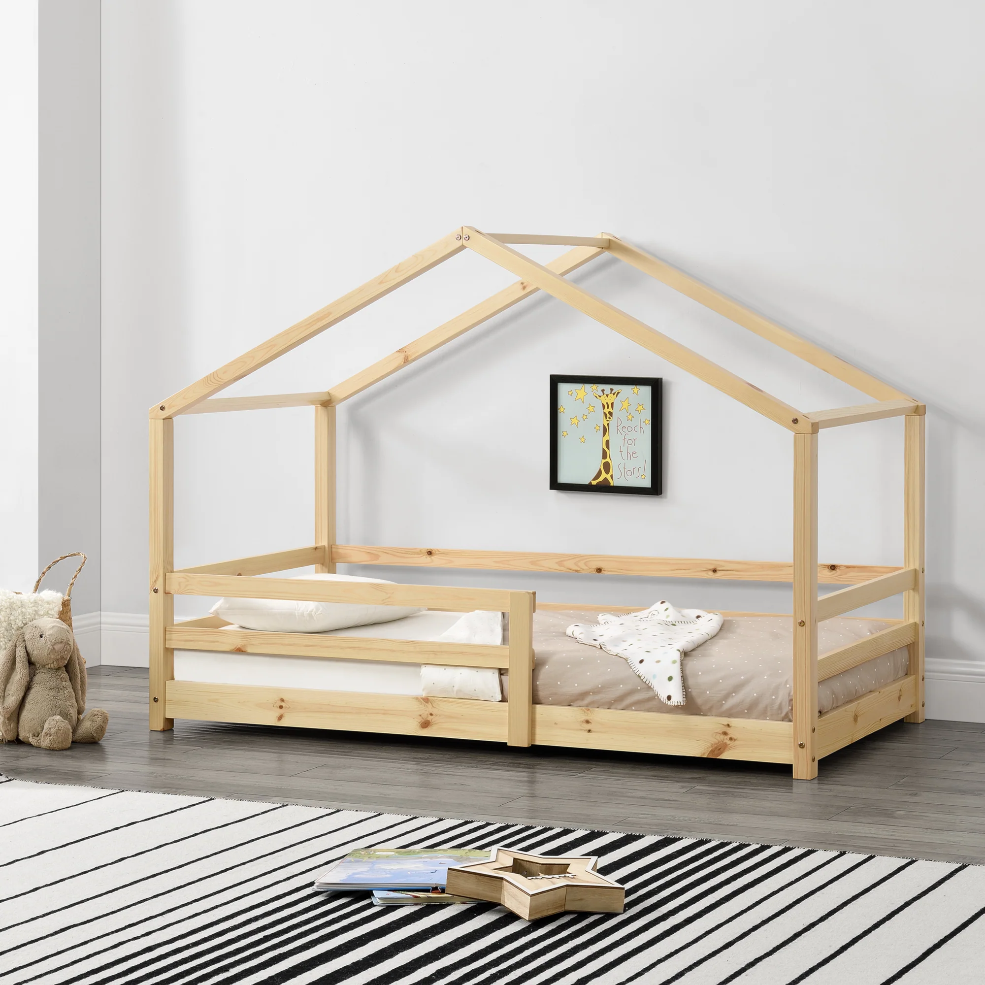 Kinderbett Knätten in versch. Farben und Größen [en.casa] - Image 3