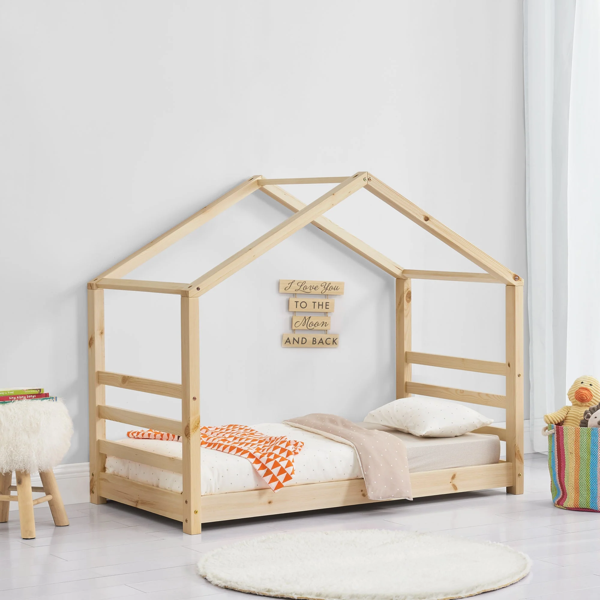 Kinderbett Vardø Holz/Weiß in verschiedenen Größen [en.casa] - Image 11